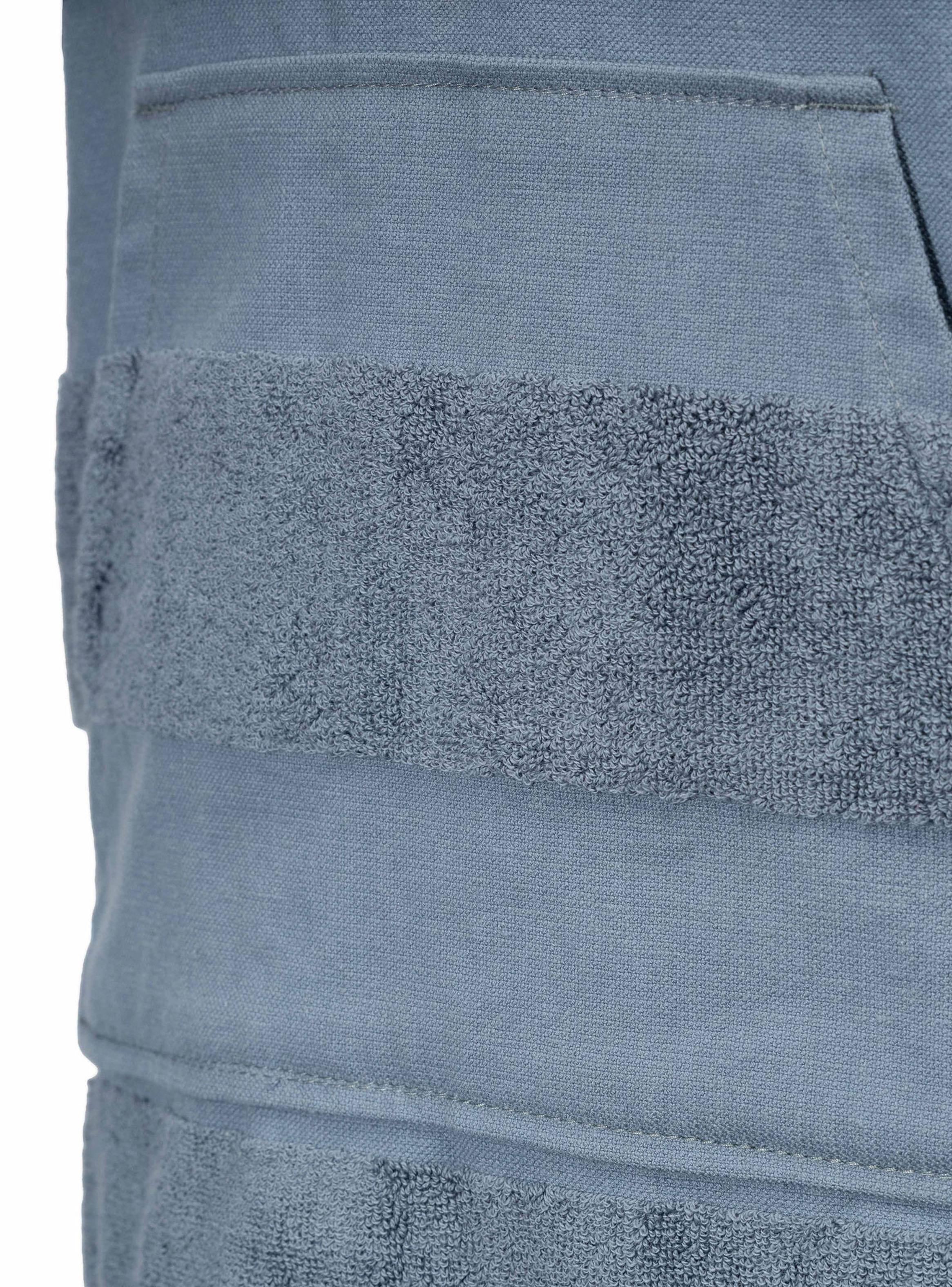 Poncho Toalla Sunshine Kids Azul S Algodón-3