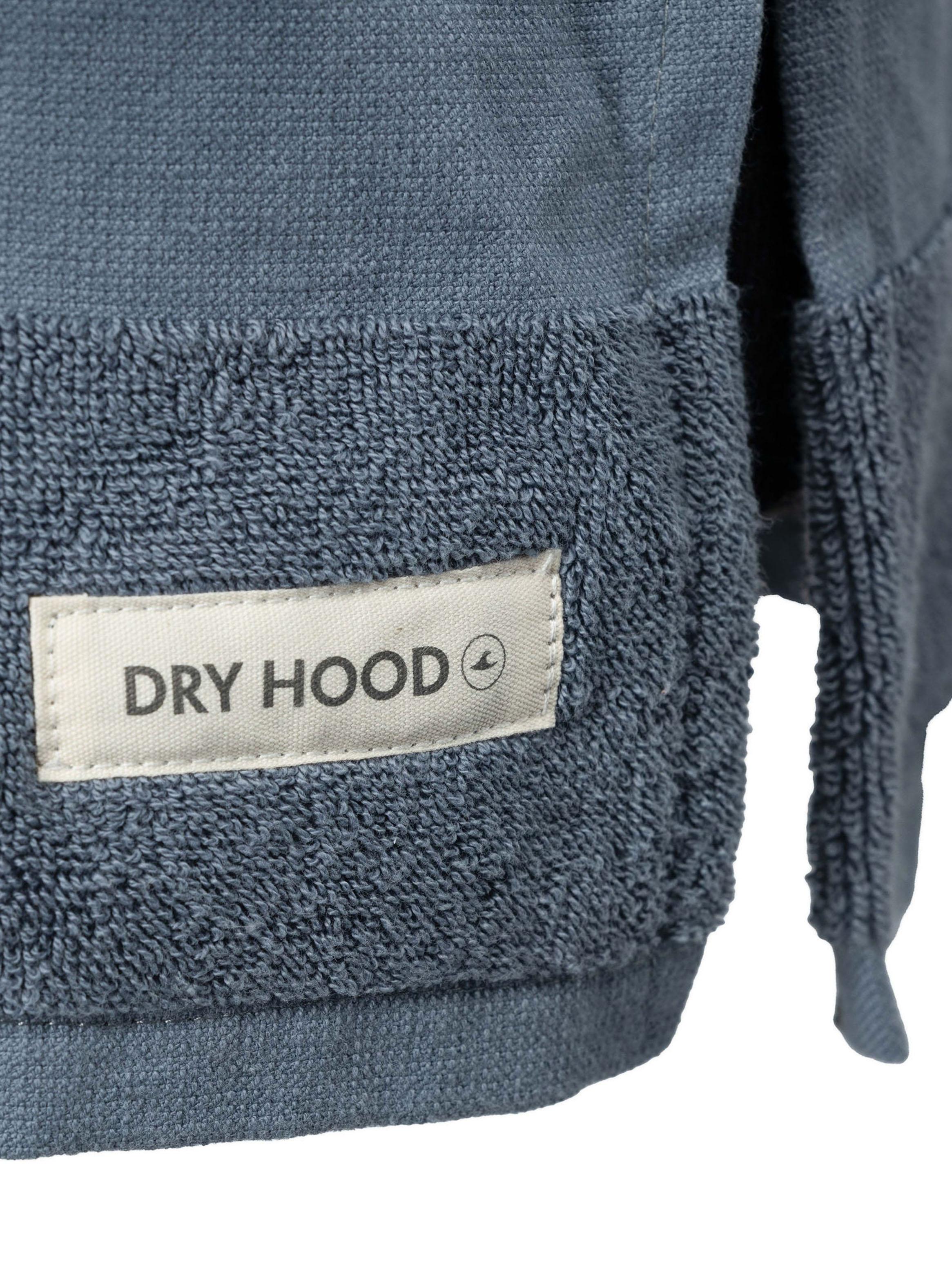 Poncho Toalla Sunshine Kids Azul S Algodón-4