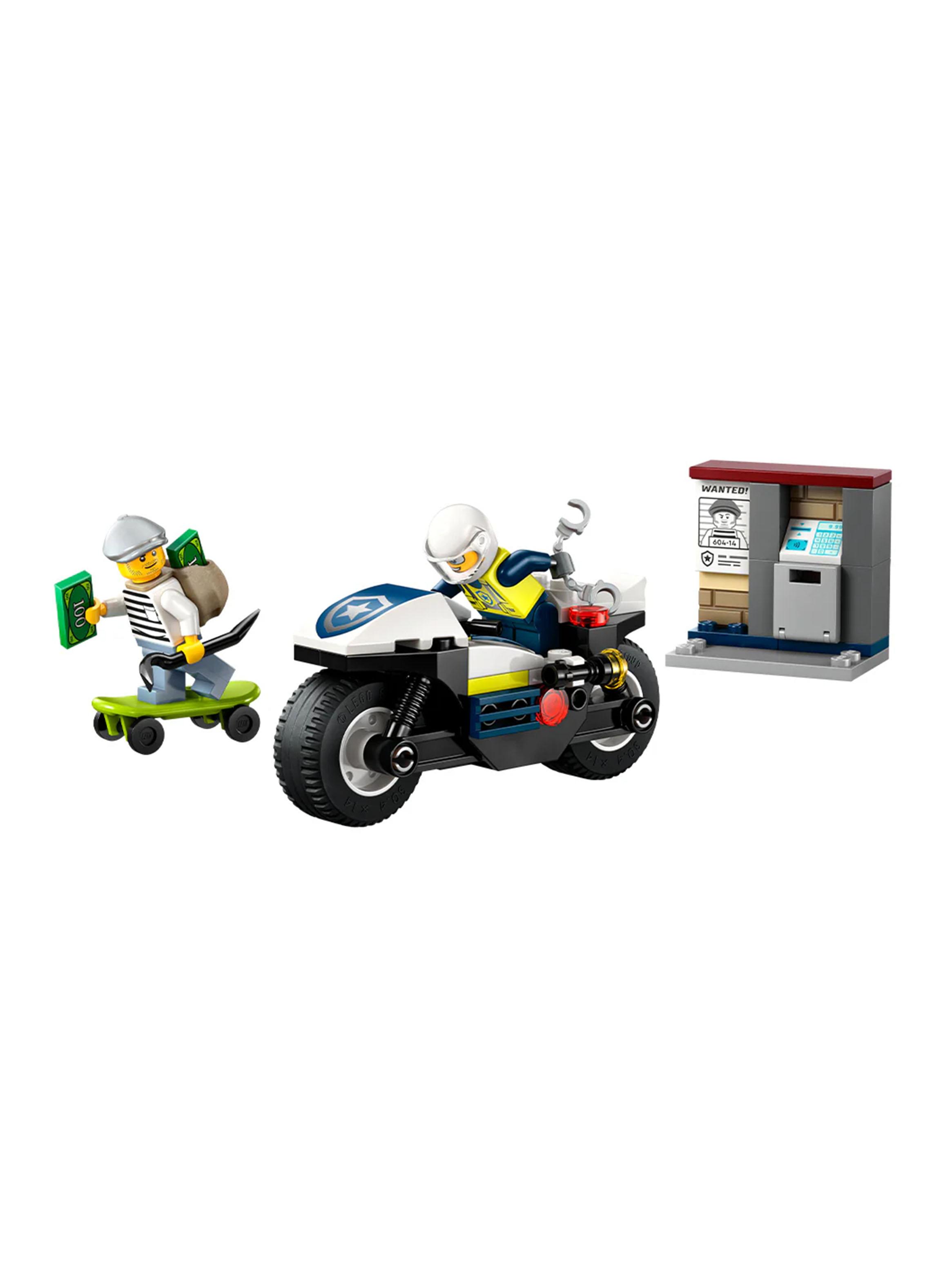 Lego Persecución en Moto de Policía City-2
