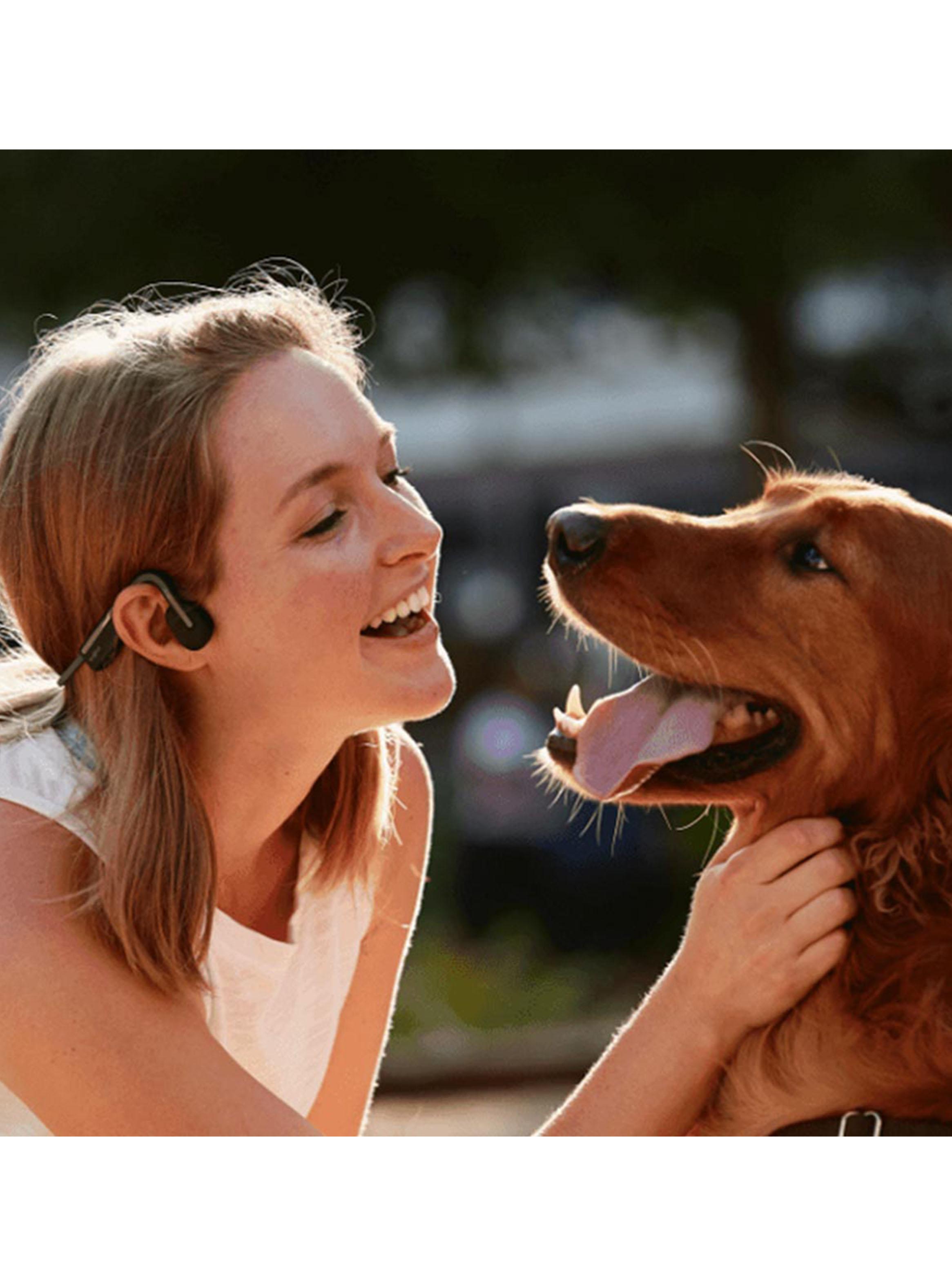 Audífonos Bluetooth Open Move Gris-4