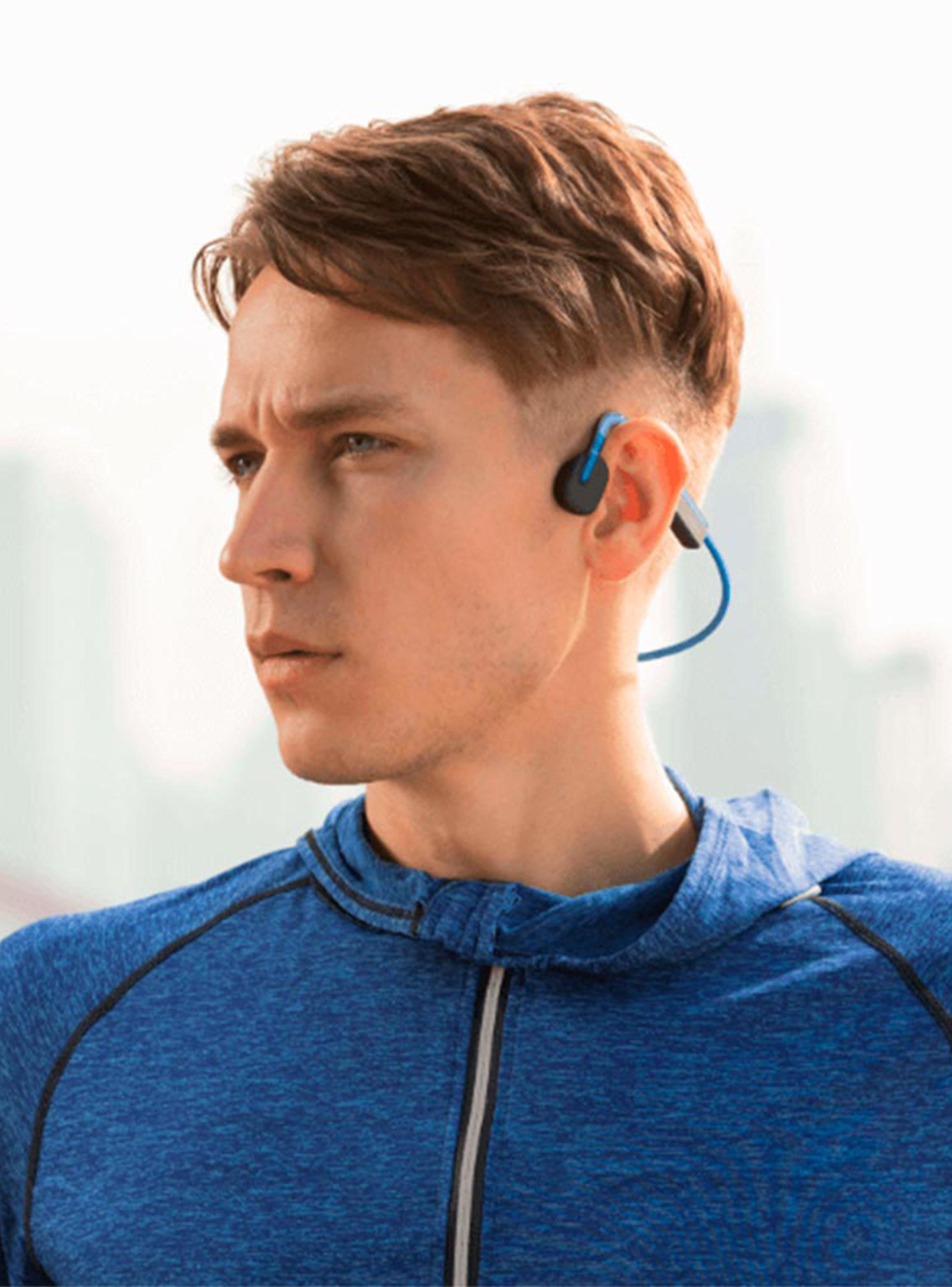 Audífonos Bluetooth Open Move Azul-4