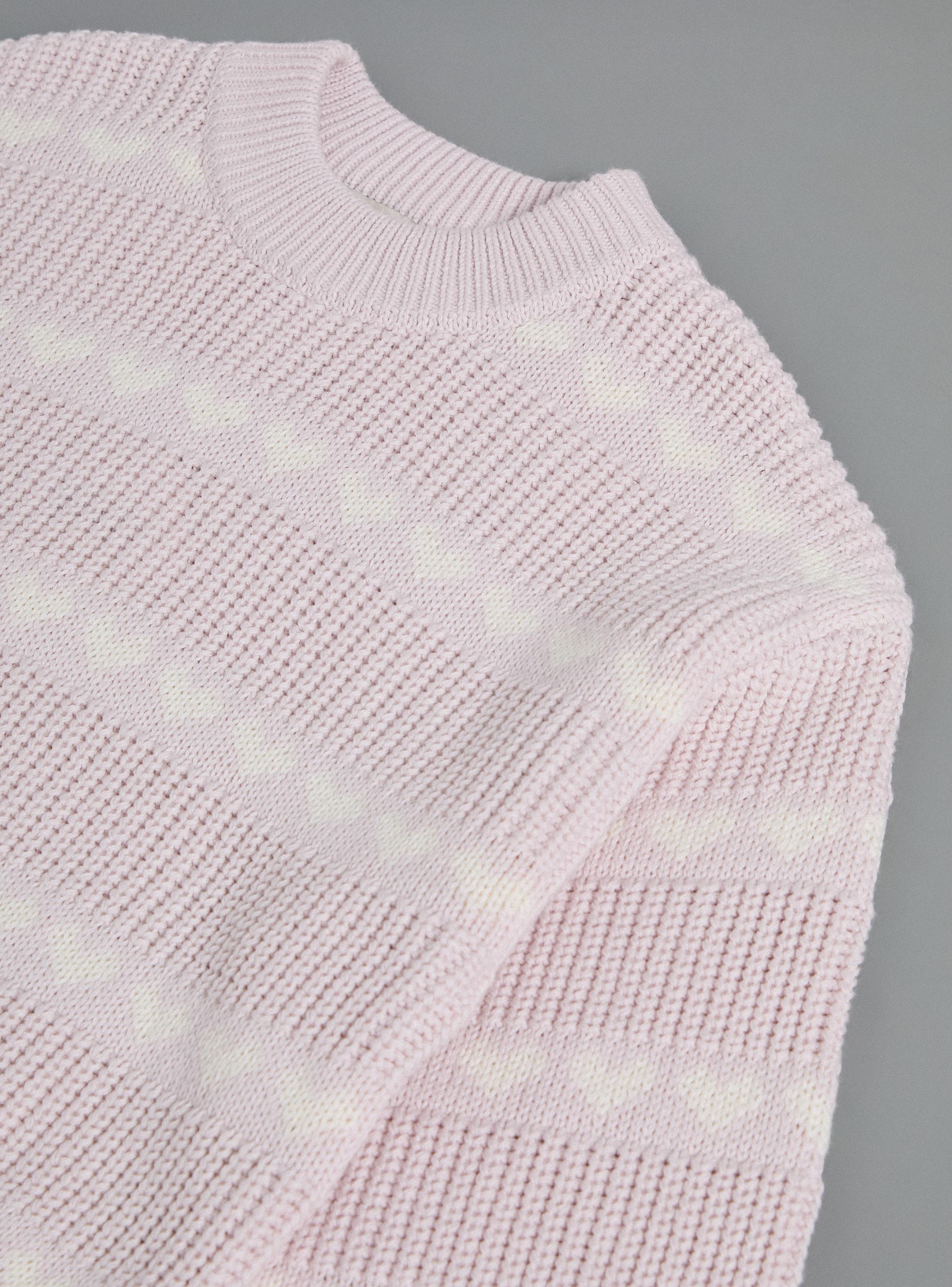 Sweater Rayado Corazones-2