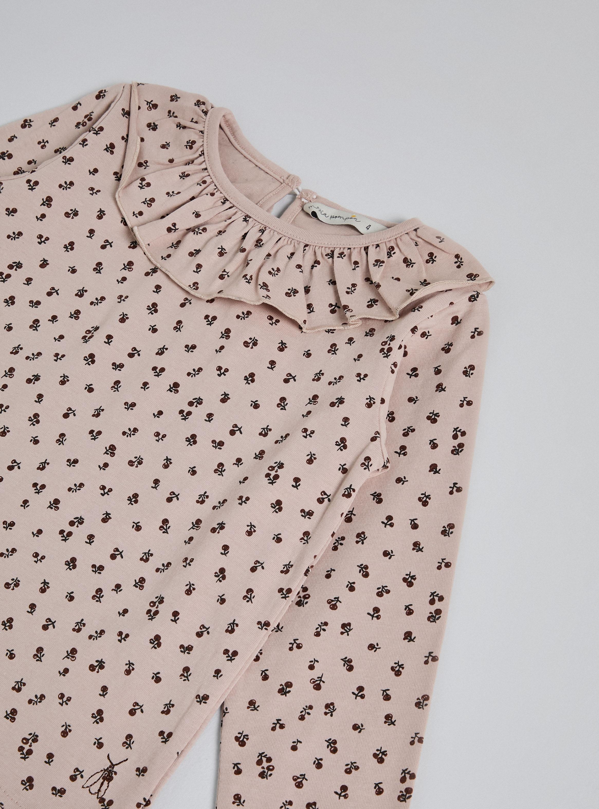 Polera Manga Larga Estampado Mini Floral-2