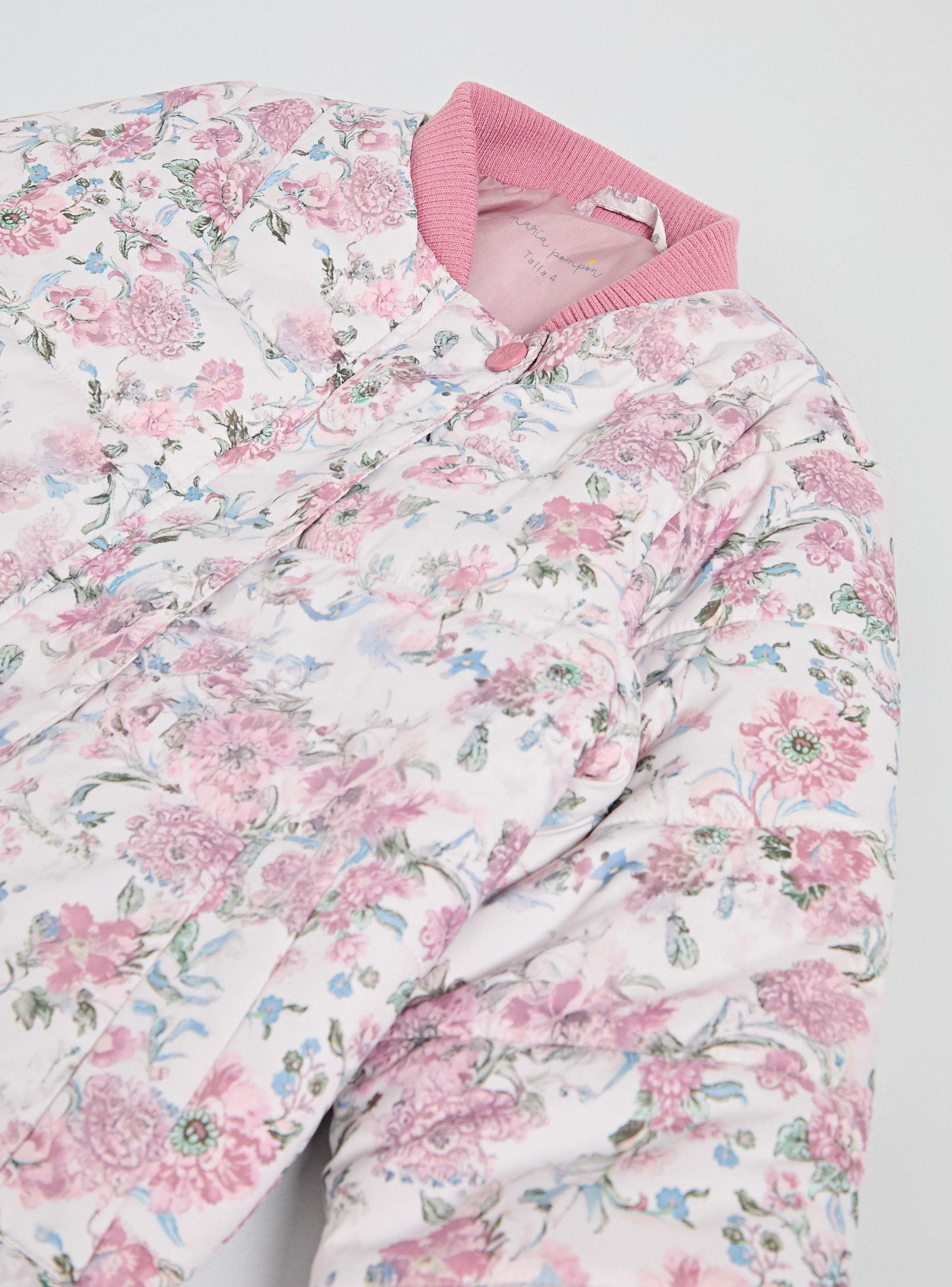 Parka Acolchada Floral-2