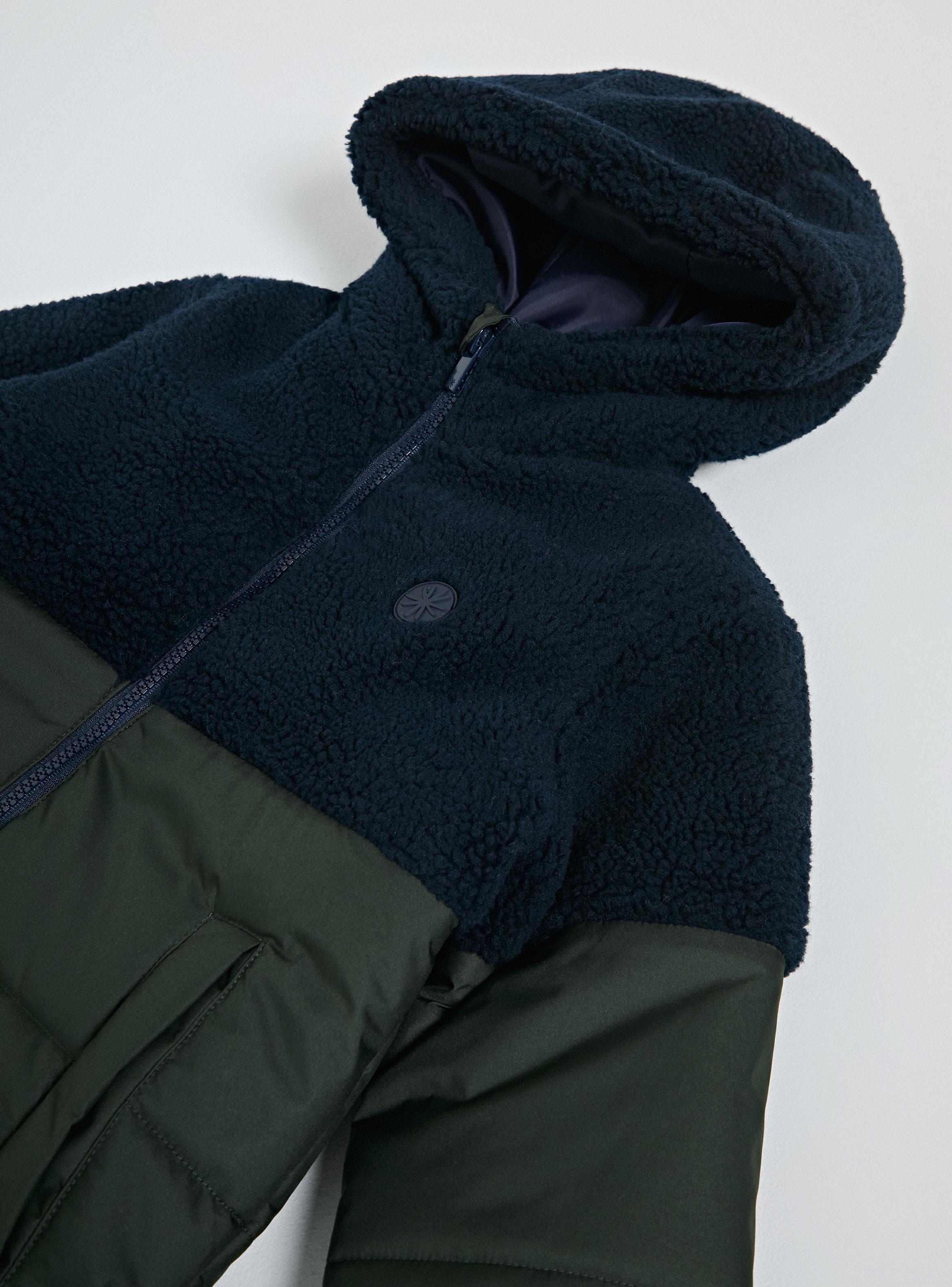 Parka Bicolor Block Quilted-2