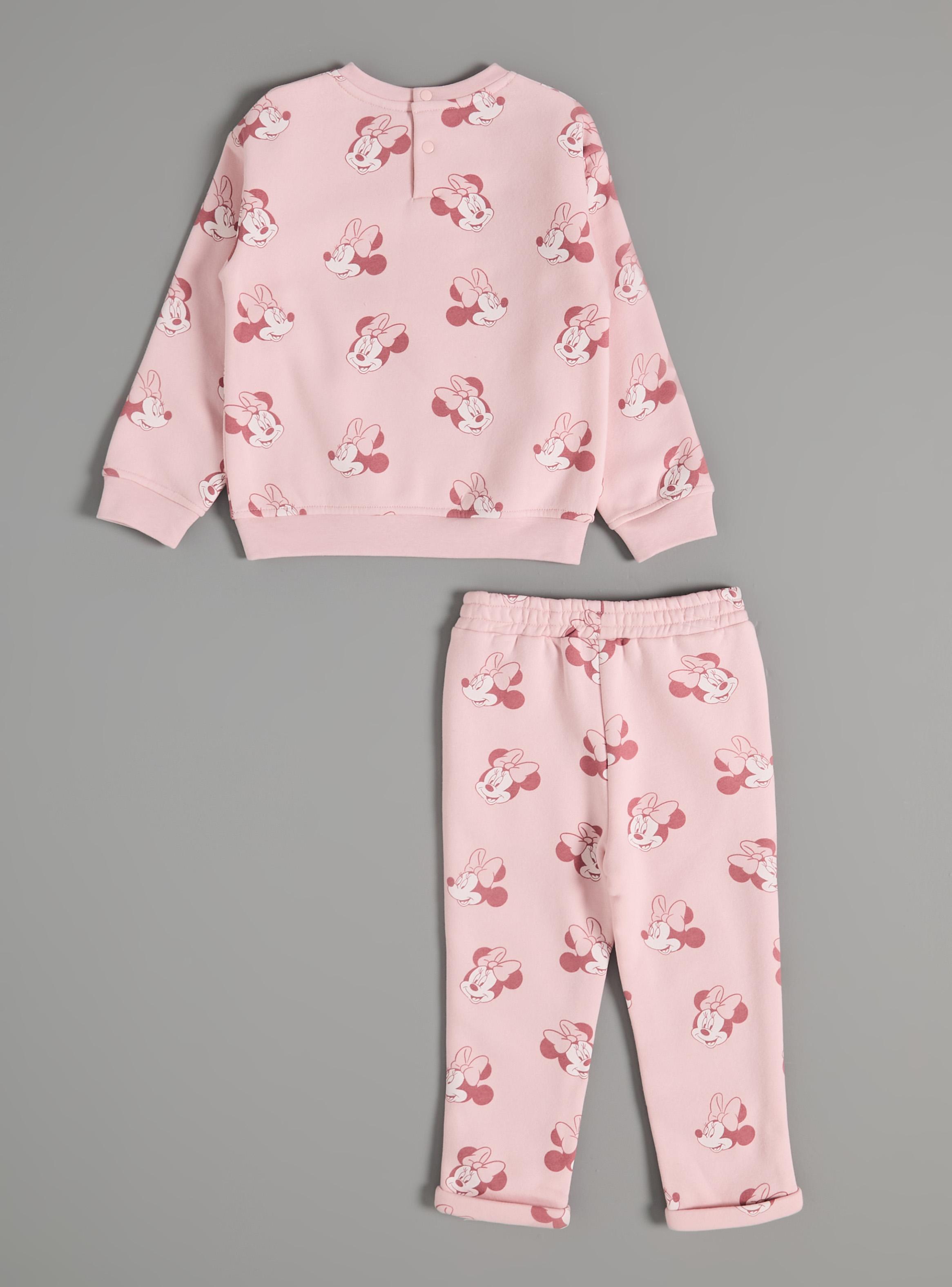 Buzo Set Minnie Mouse Rosado-2