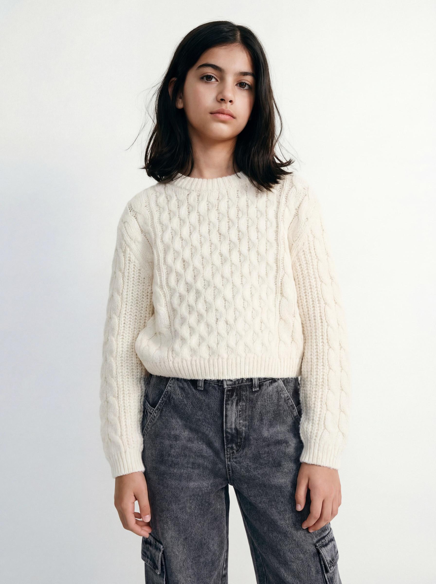Sweater Trenzas un Color-0