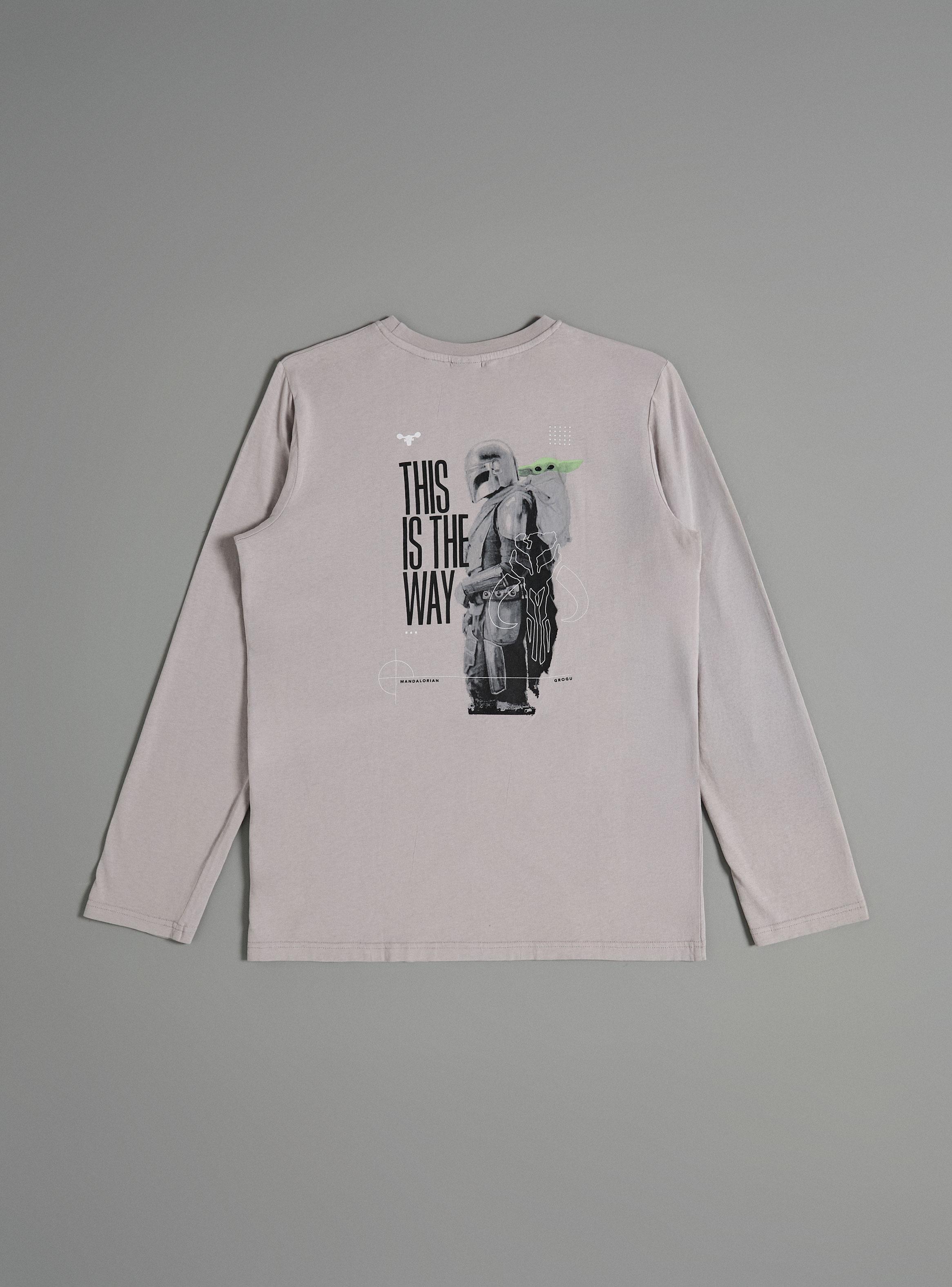 Polera Estampado Mandalorian Algodón Niño-2