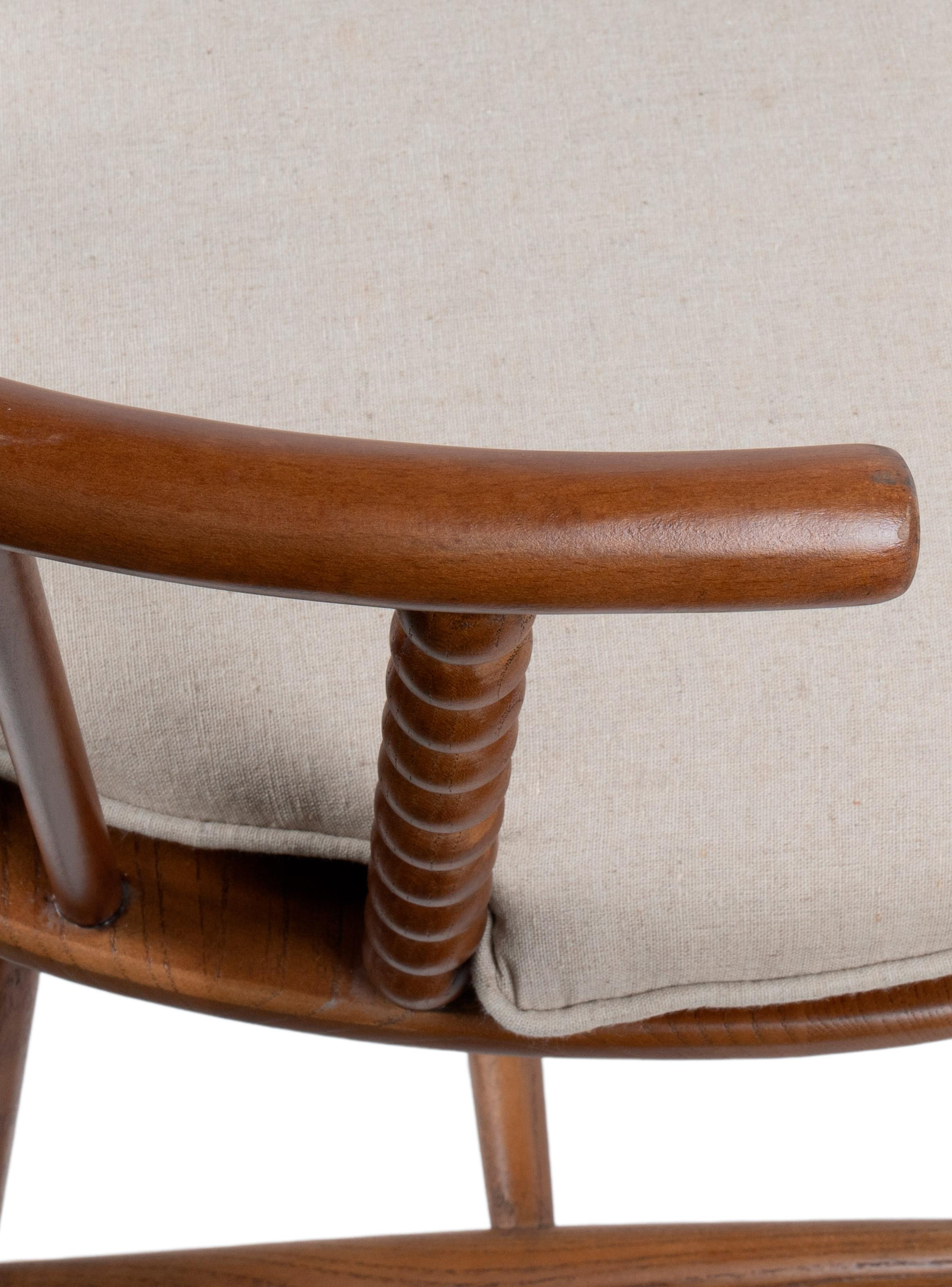 Banqueta Respaldo Eclectica 113x49x78 cm-5