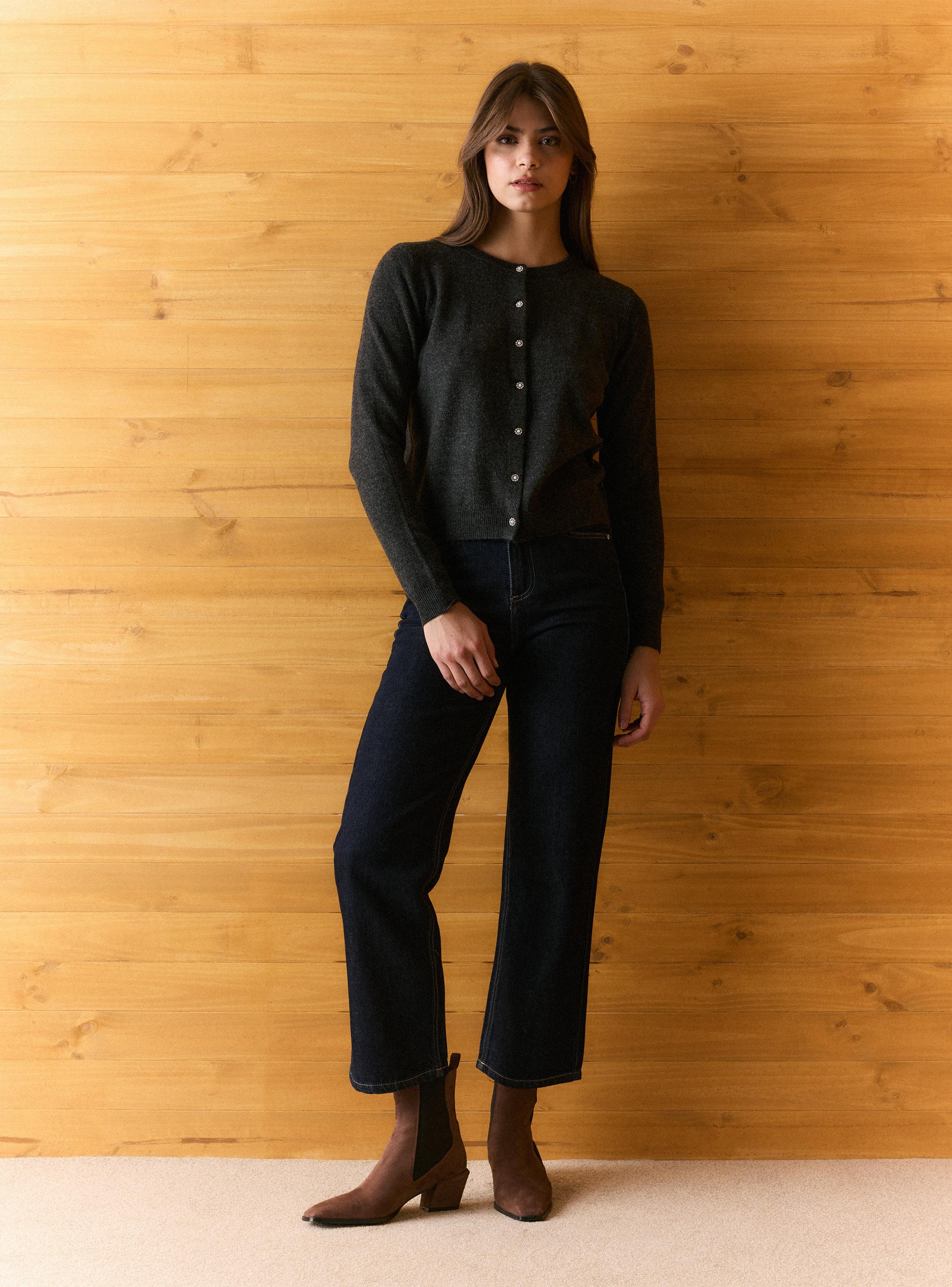 Cárdigan con Botones Joya-4