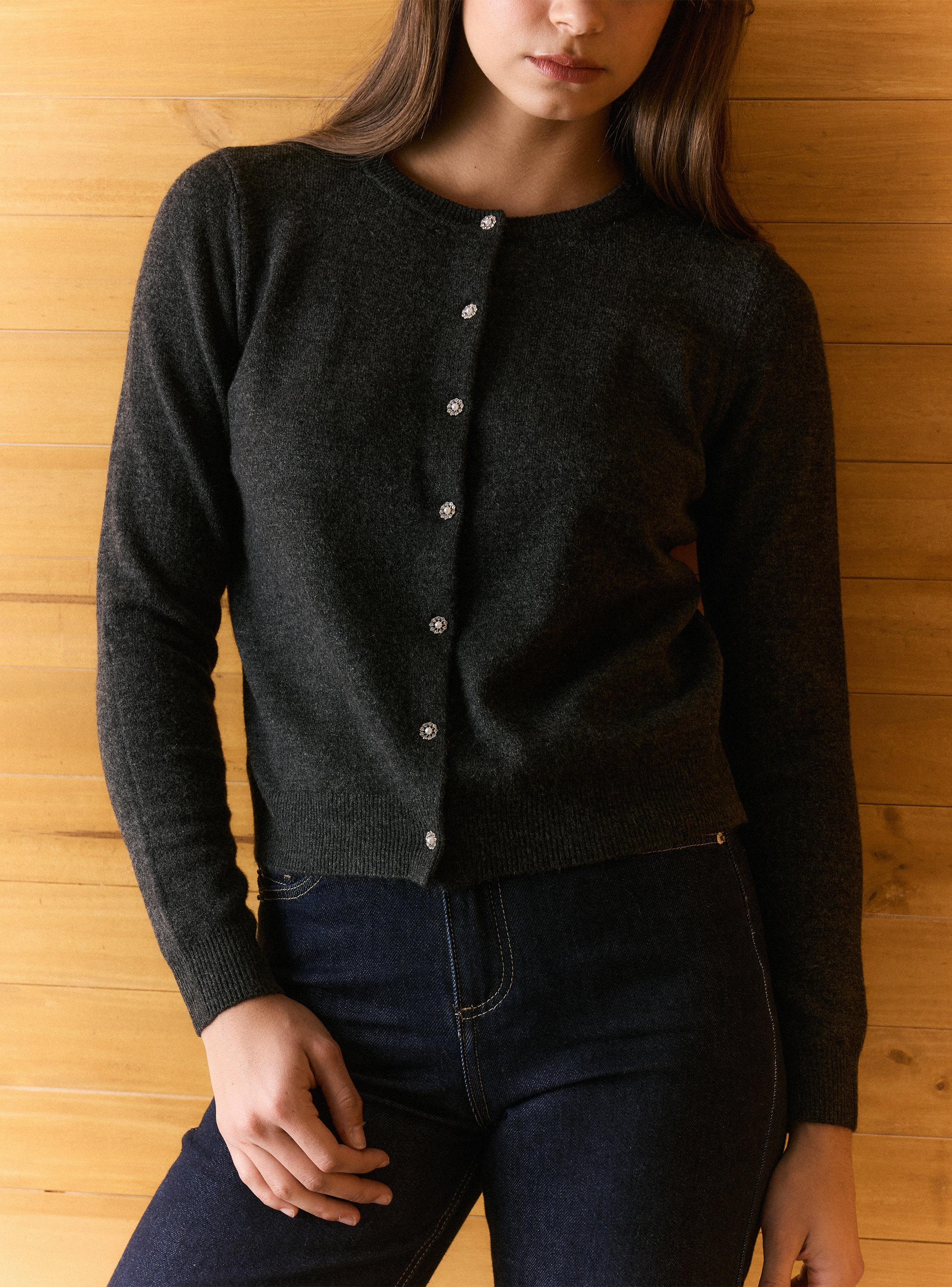 Cárdigan con Botones Joya-3
