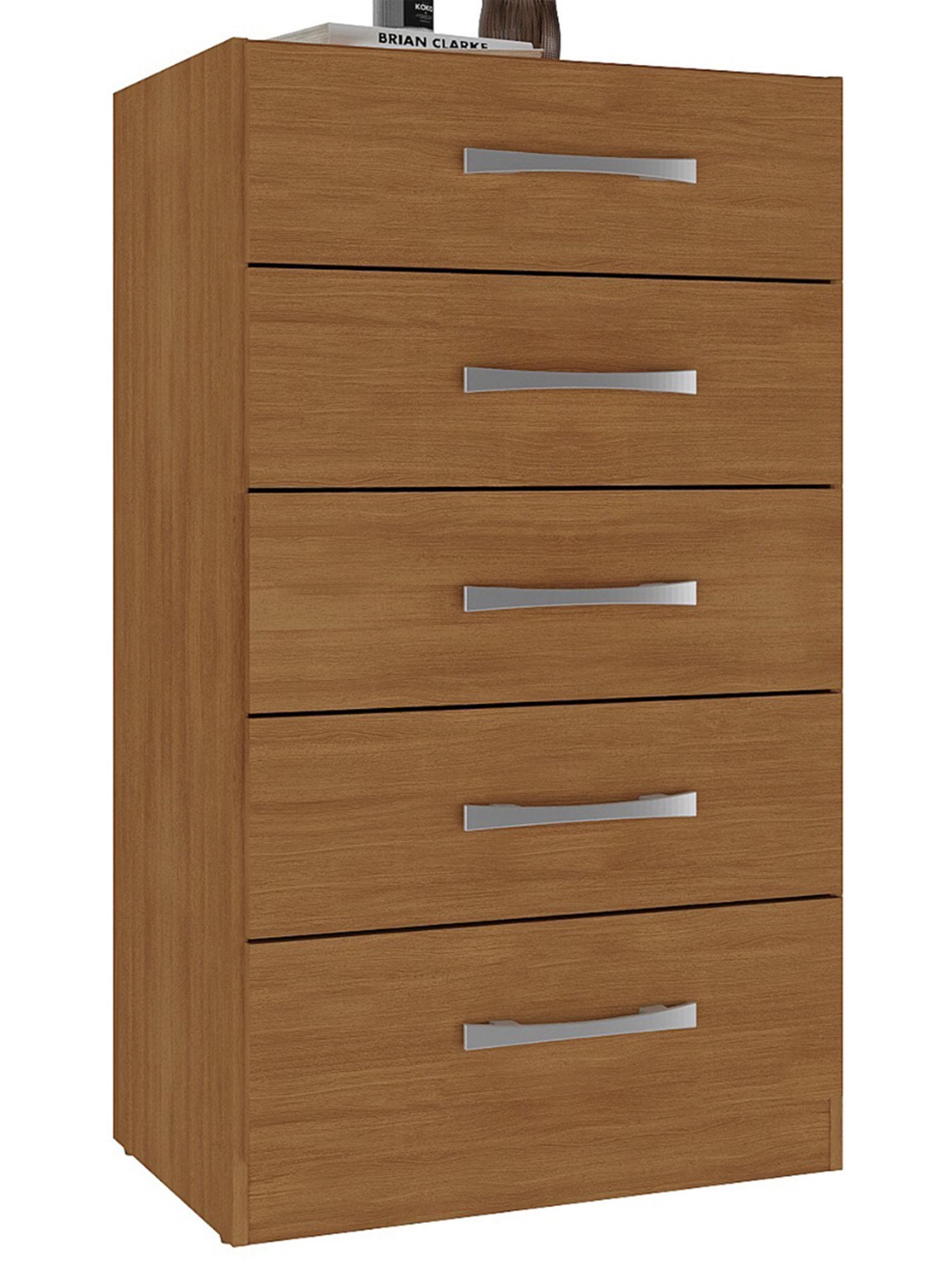 Cómoda 5 Cajones Canela Co5Ci-2