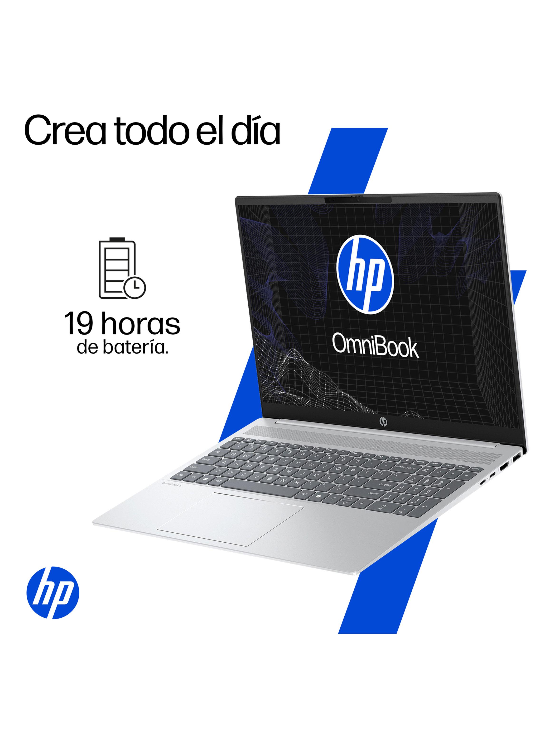 Notebook OmniBook 5 AI 16-af1052la Intel Core Ultra 5 16GB RAM 512GB SSD 16'' 2K Táctil 60Hz-9