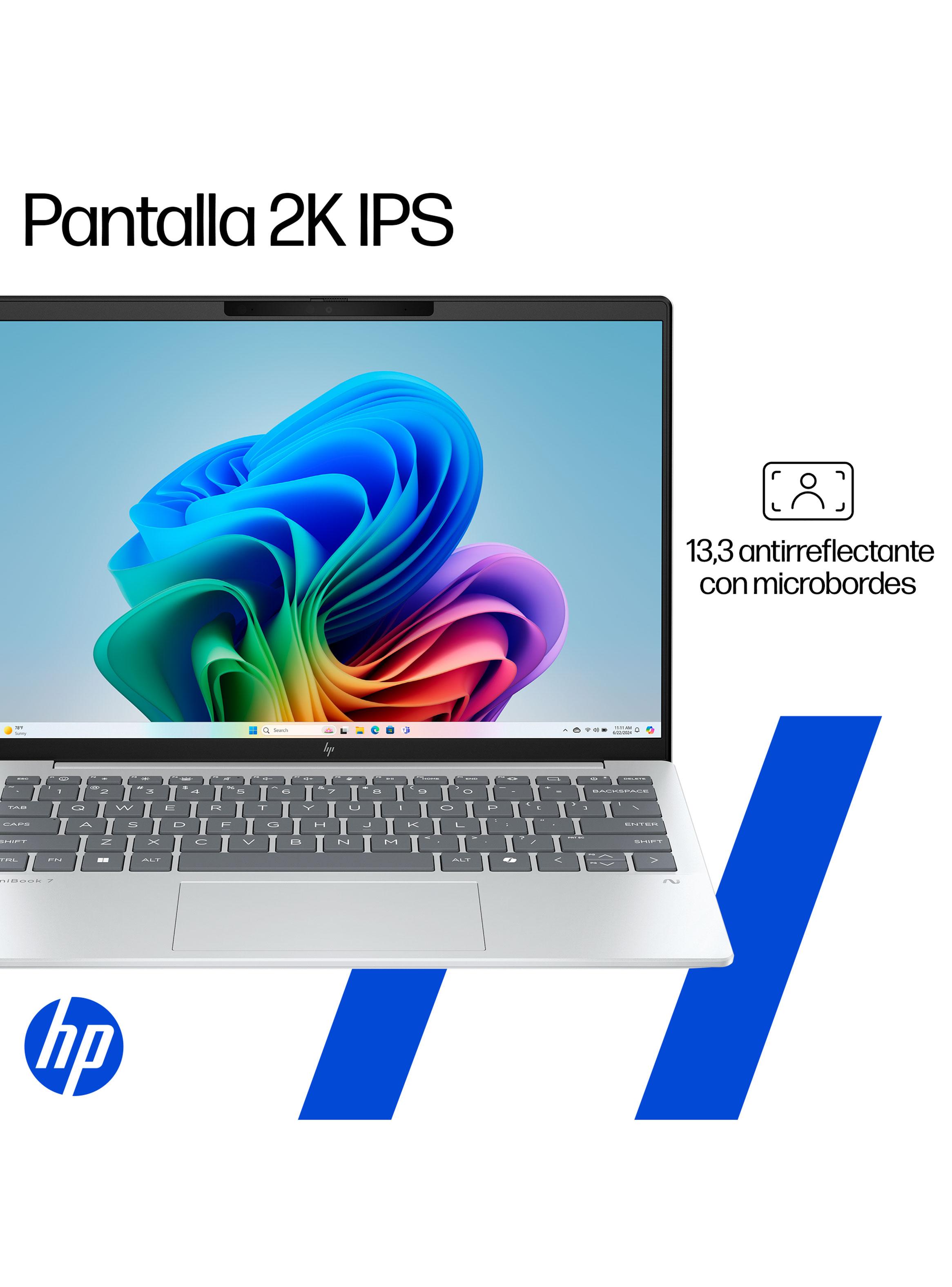 Notebook OmniBook 7 Aero AI 13-bg1074la AMD Ryzen AI 7 32GB RAM 1TB SSD 13.3'' 2K 60Hz-8