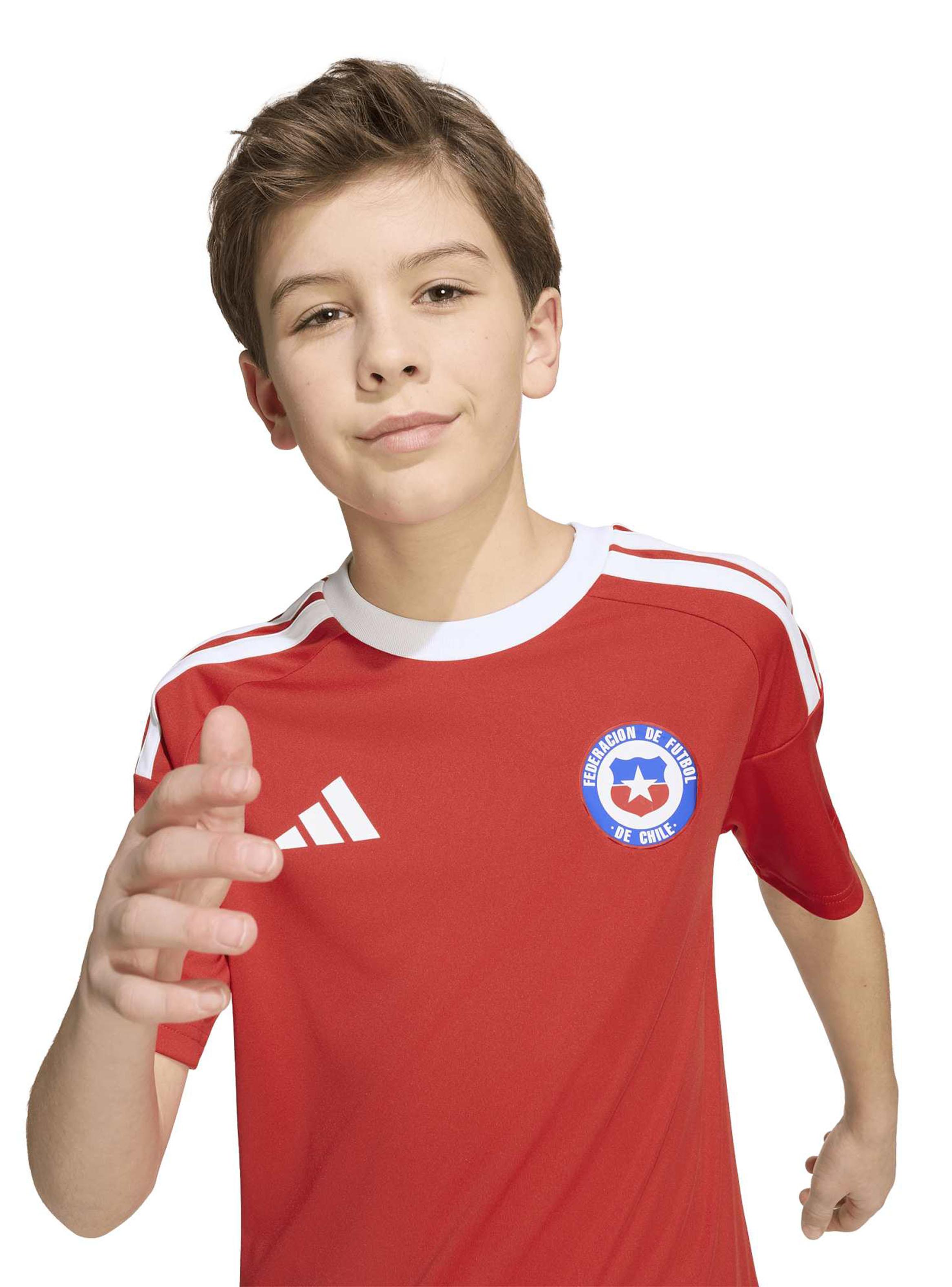 Camiseta Fútbol Local Selección Chilena-26 Versón Fan Niños-2