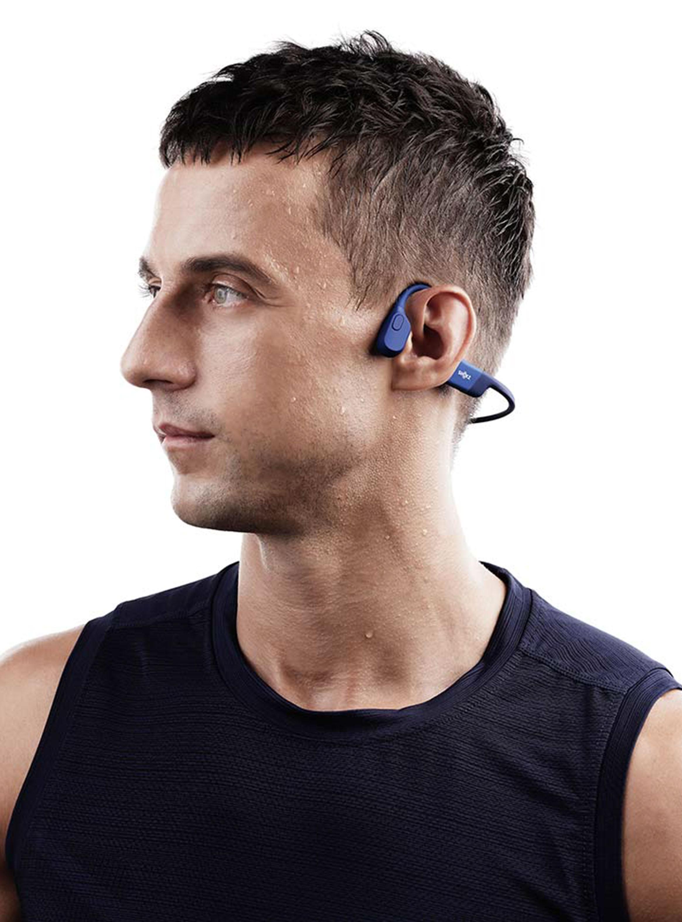 Audífonos Bluetooth Open Run Azul-3