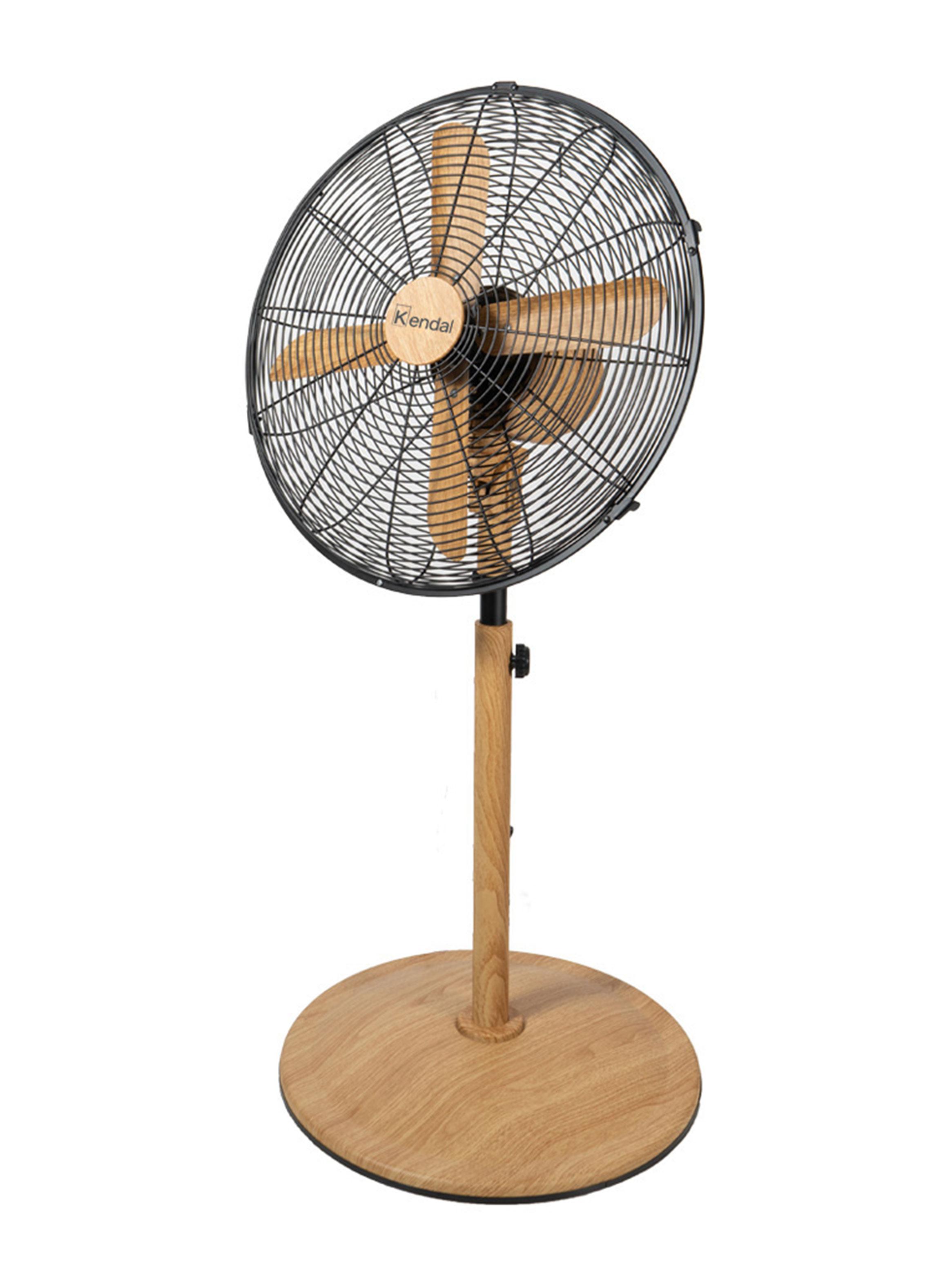 Ventilador de Pie 16'' 60W KZF-1616F Madera-1