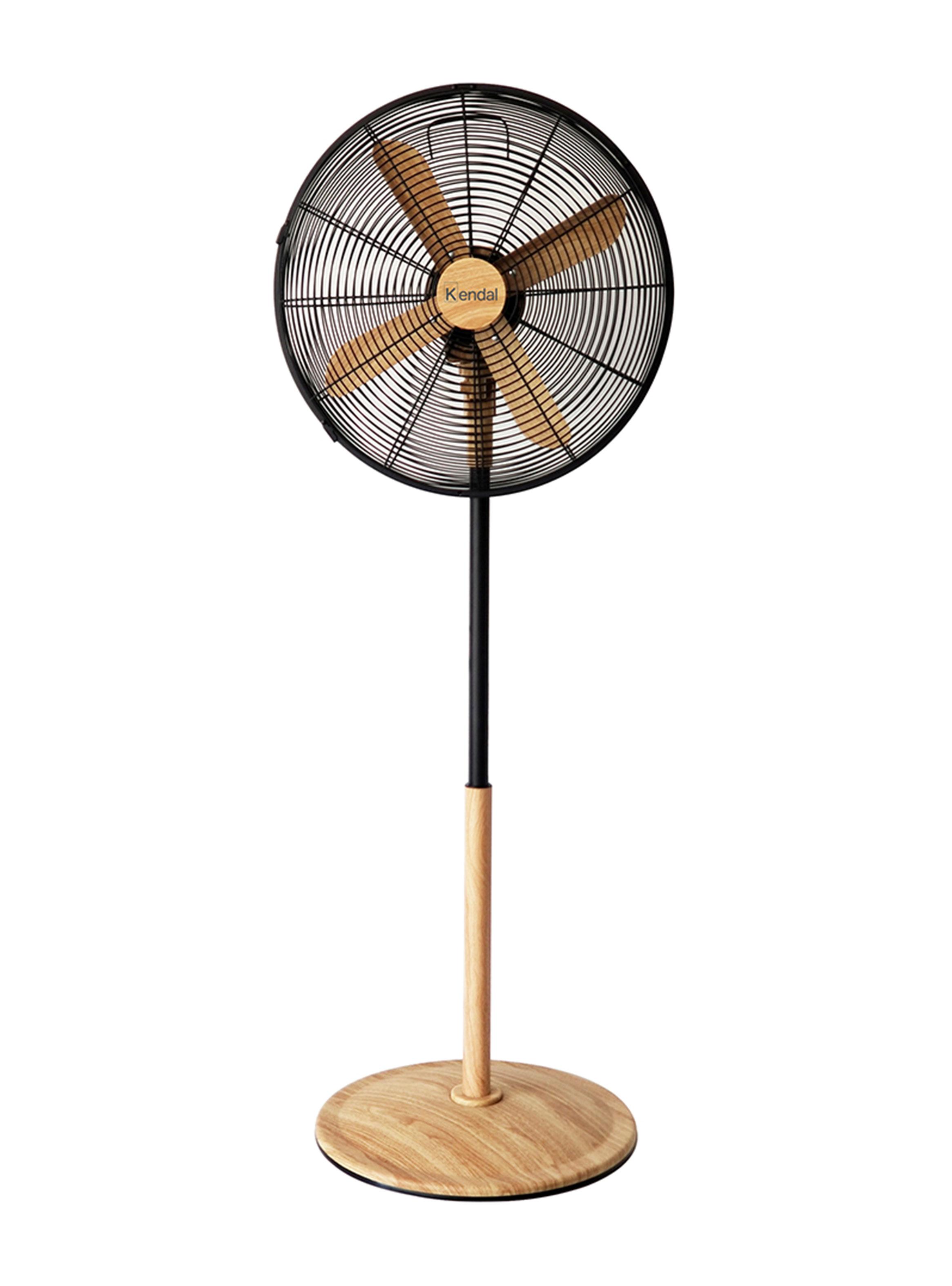 Ventilador de Pie 16'' 60W KZF-1616F Madera-0