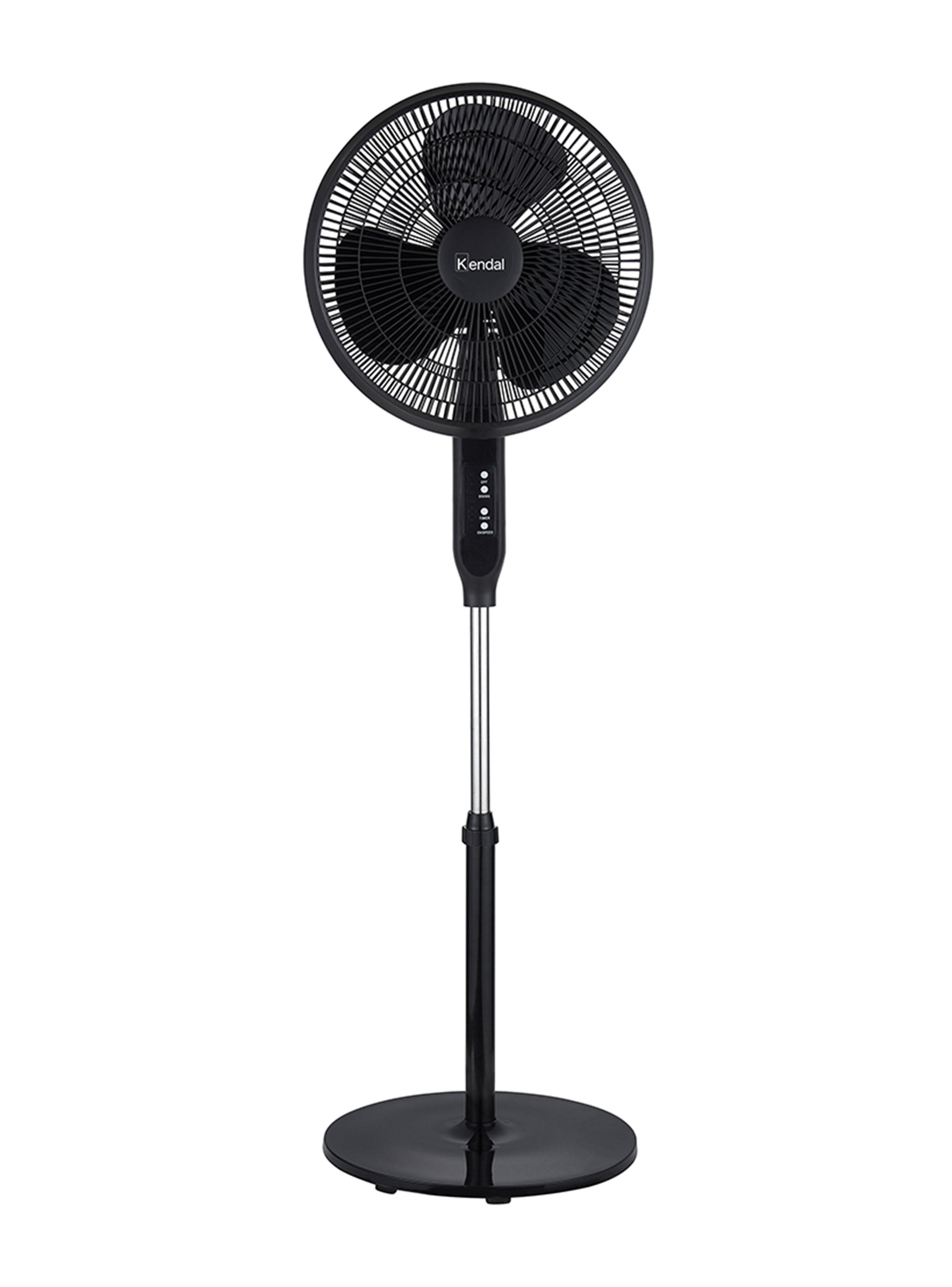 Ventilador de Pie 16'' 45W con Control Remoto KVP-Control16 Negro-0