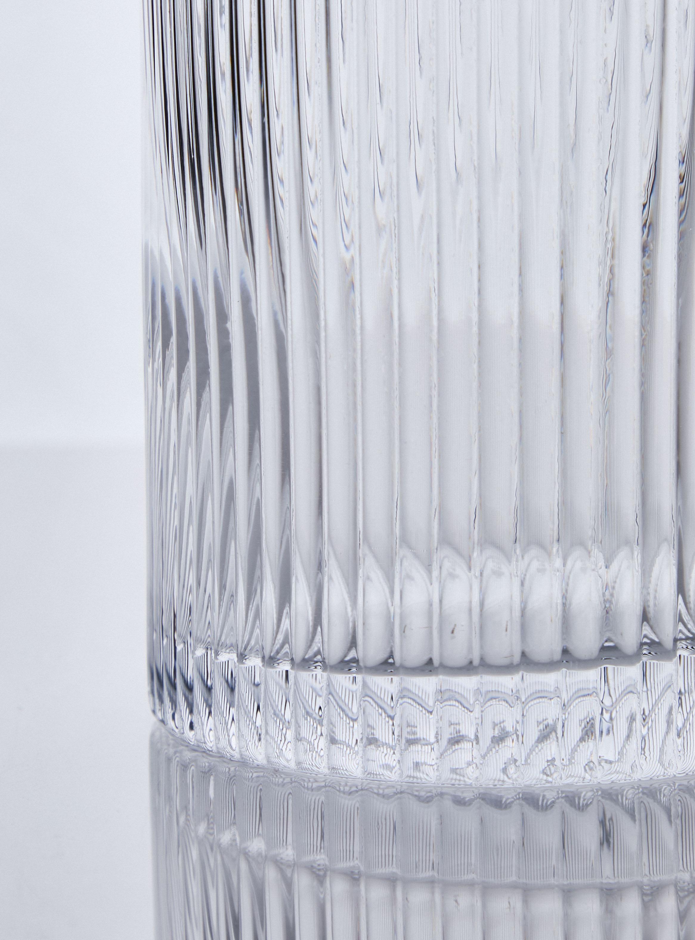 Florero Vidrio Acanalado 30 cm-2