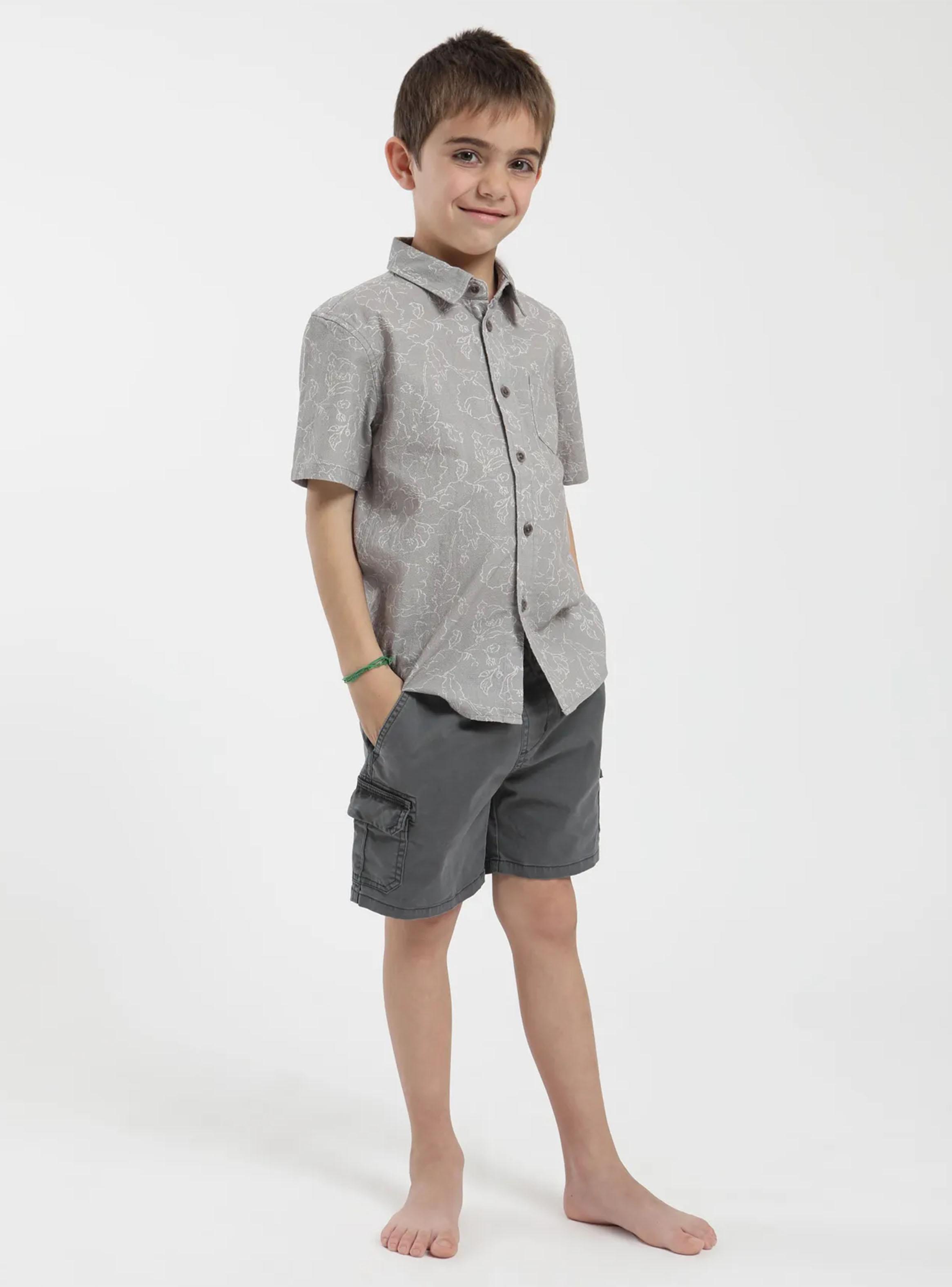 Camisa Kids Líneas Flores de Algodón Orgánico-3