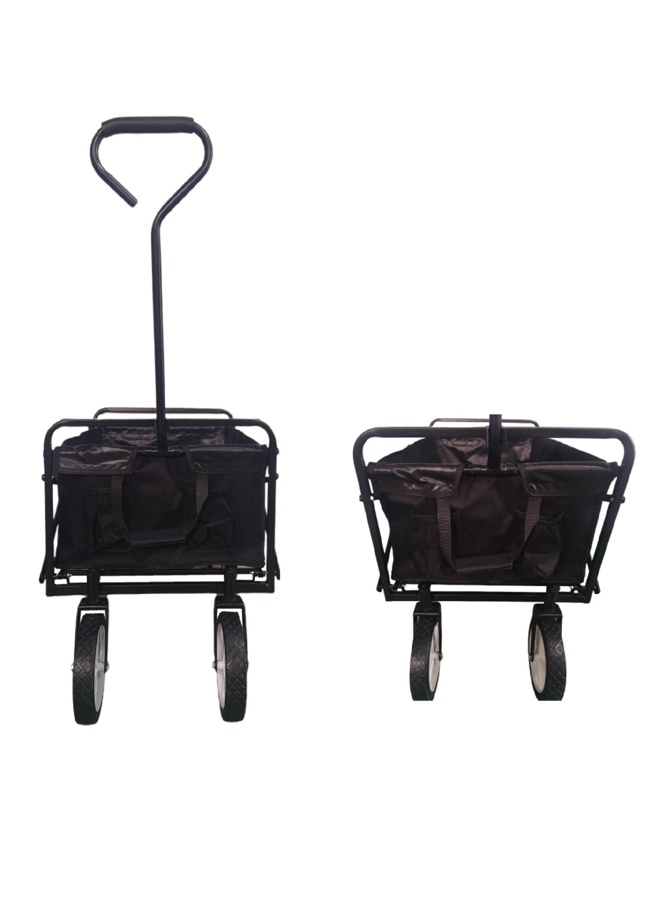 Carro Wagon Junior Negro Plegable-4