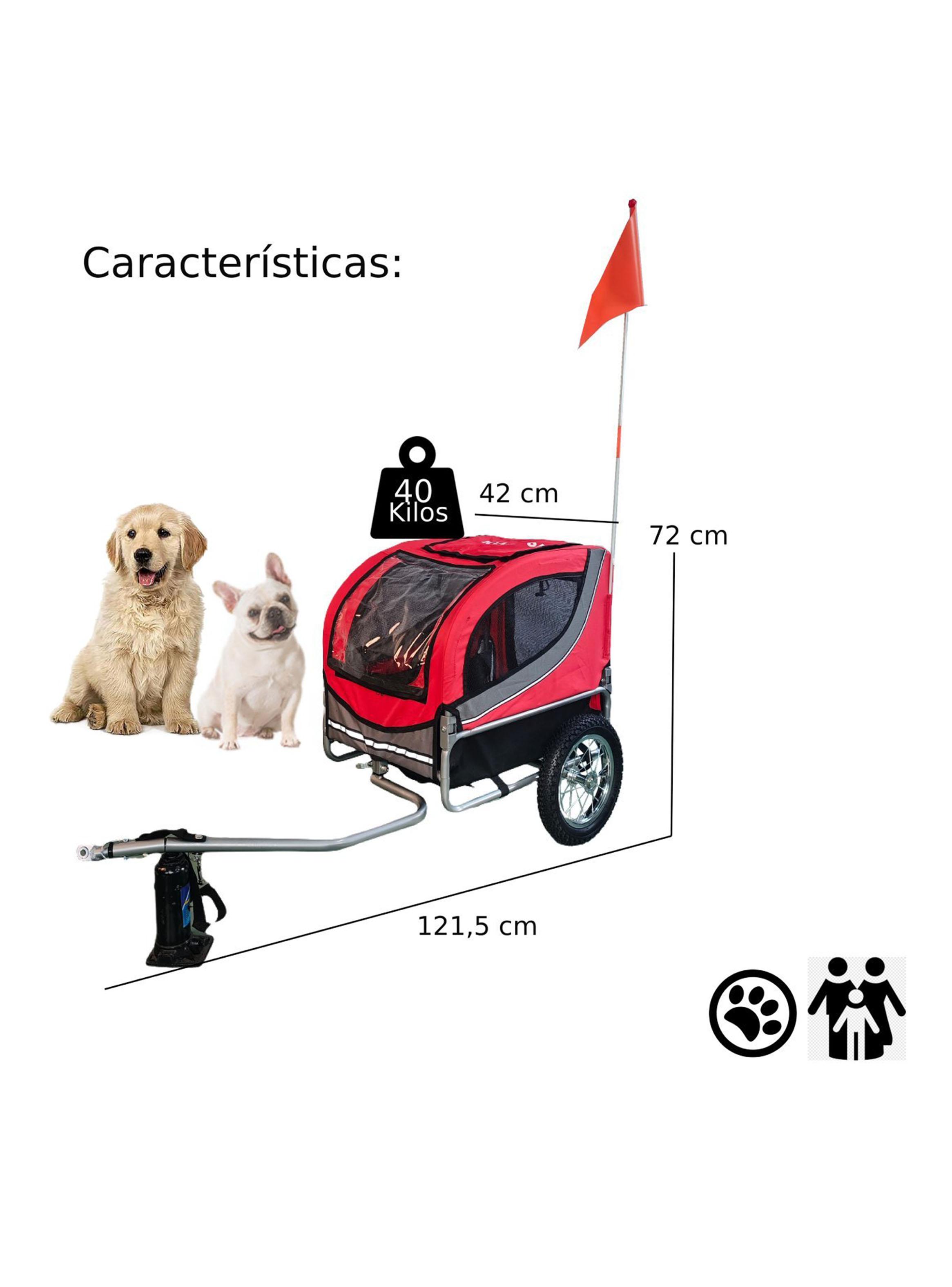 Carro de Paseo Tráiler de Mascota-4