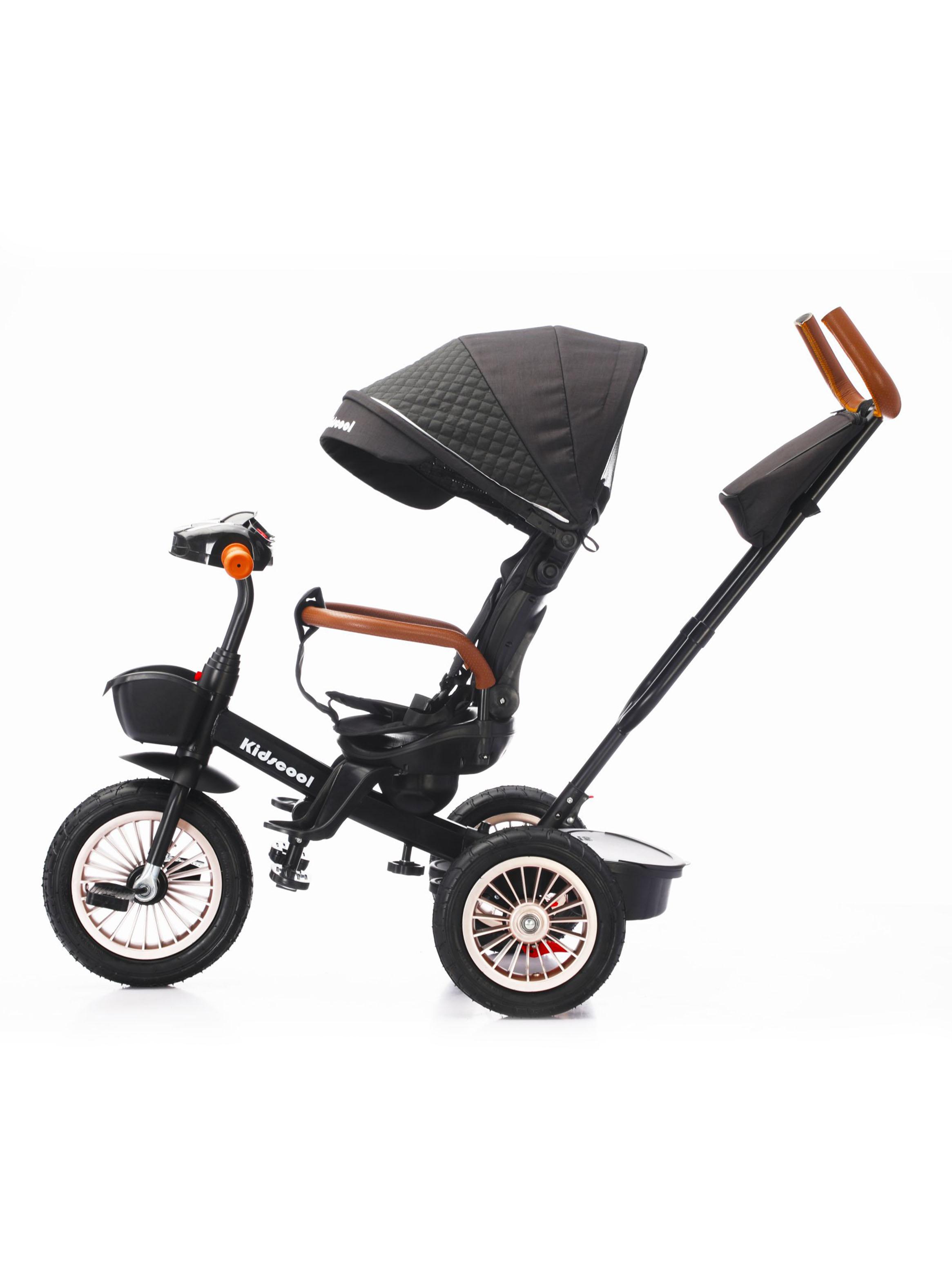 Triciclo Multifunción Luxor 360 Negro-2