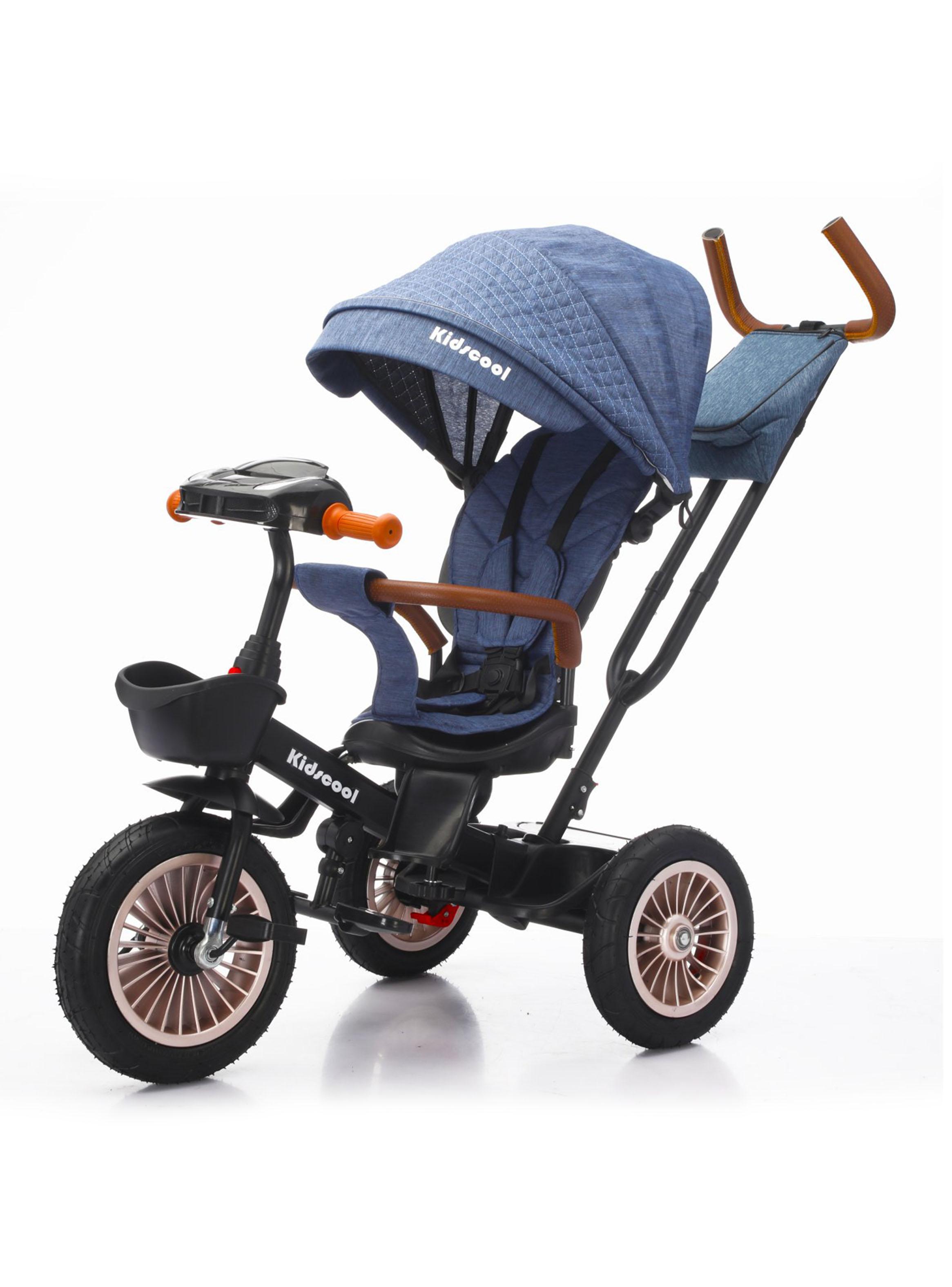 Triciclo Multifunción Luxor 360 Azul-2