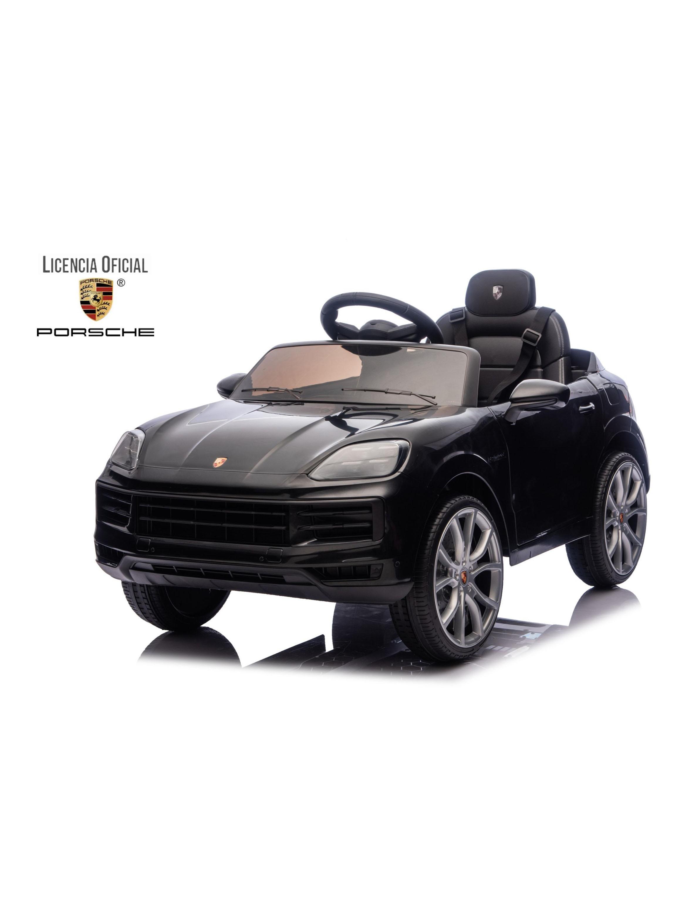 Auto a Batería Porsche Cayenne 12v 2 Motores Negro-2