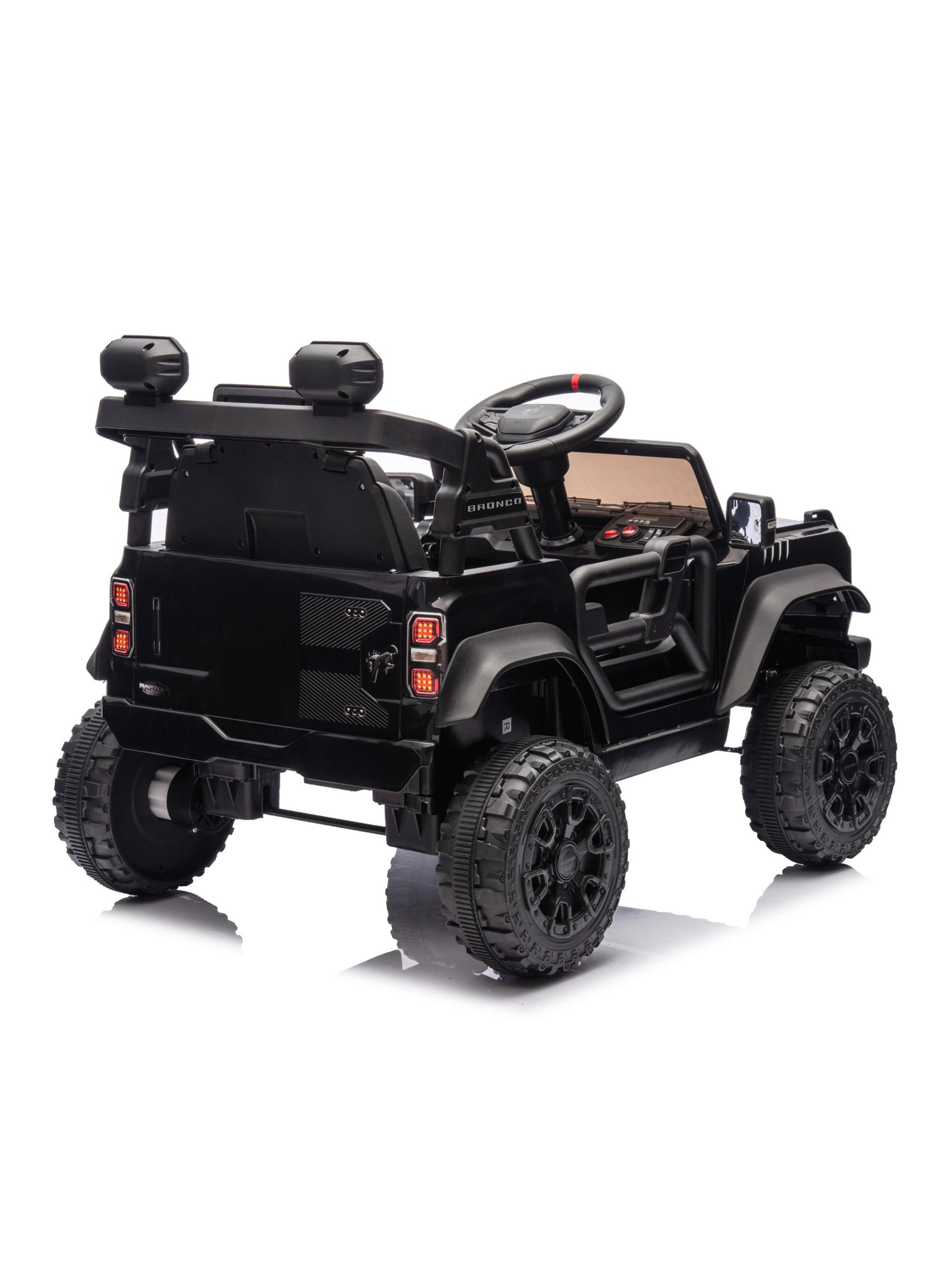Auto a Batería Ford Bronco Raptor 12v 2 Motores Negro-2