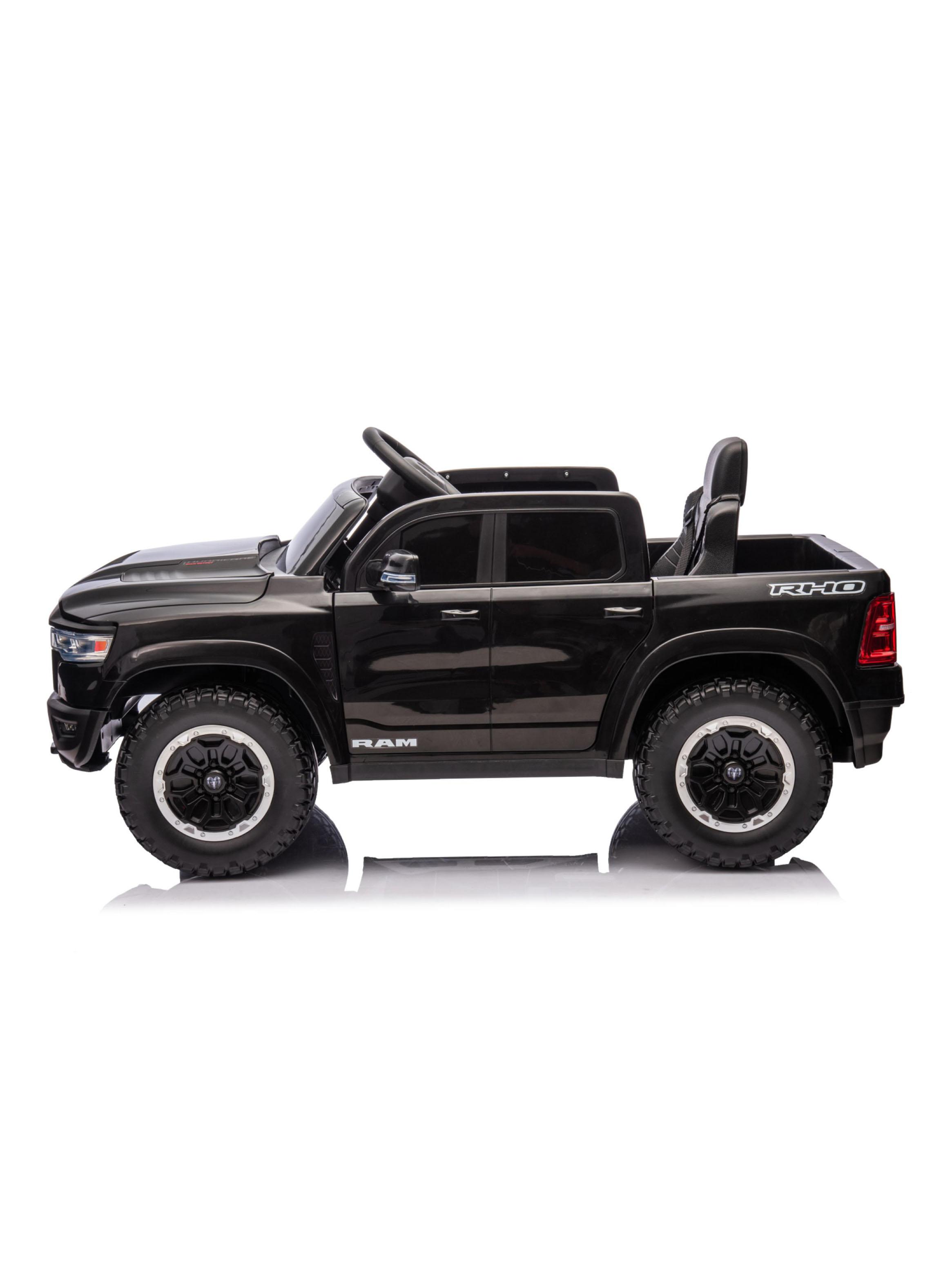 Auto a Batería Ram 1500 RHO Super Truck 12v 2 Motores Negro-3