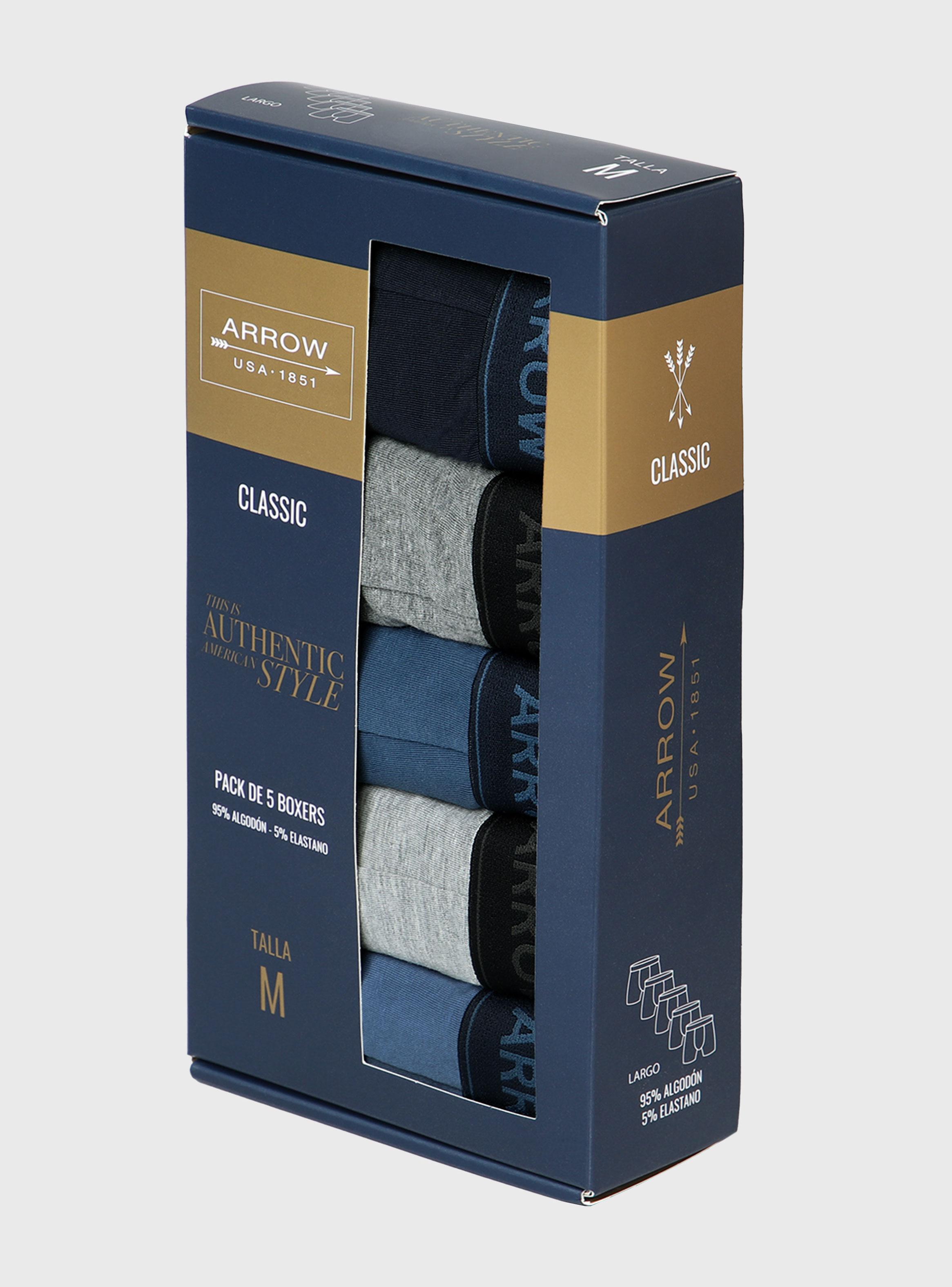 Pack 5 Bóxers Color Neutro-3