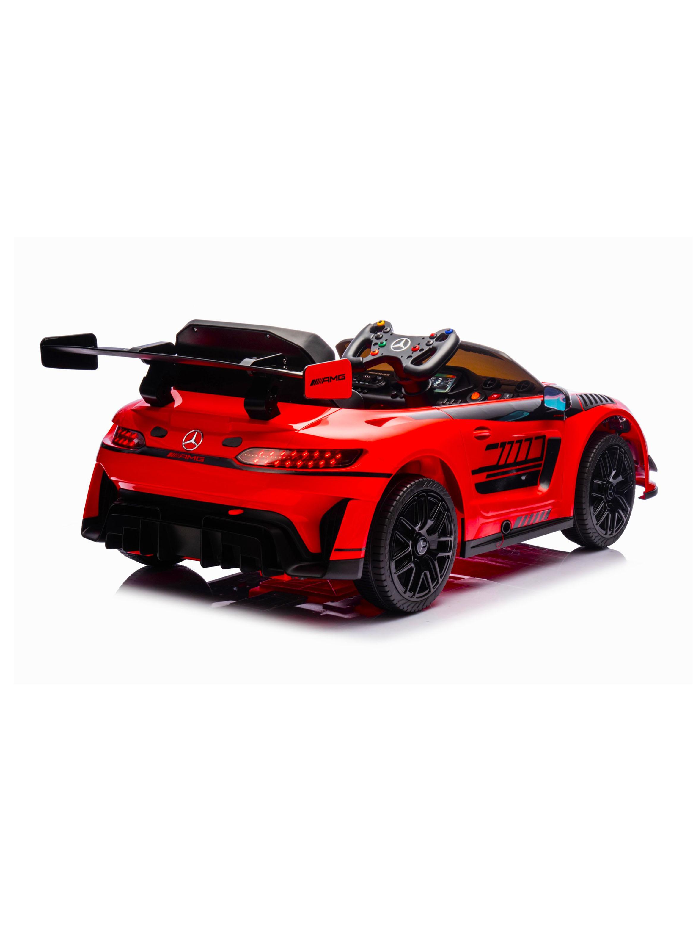 Auto a Batería Orange Racer Mercedes Benz Amg Gt3 12v-4