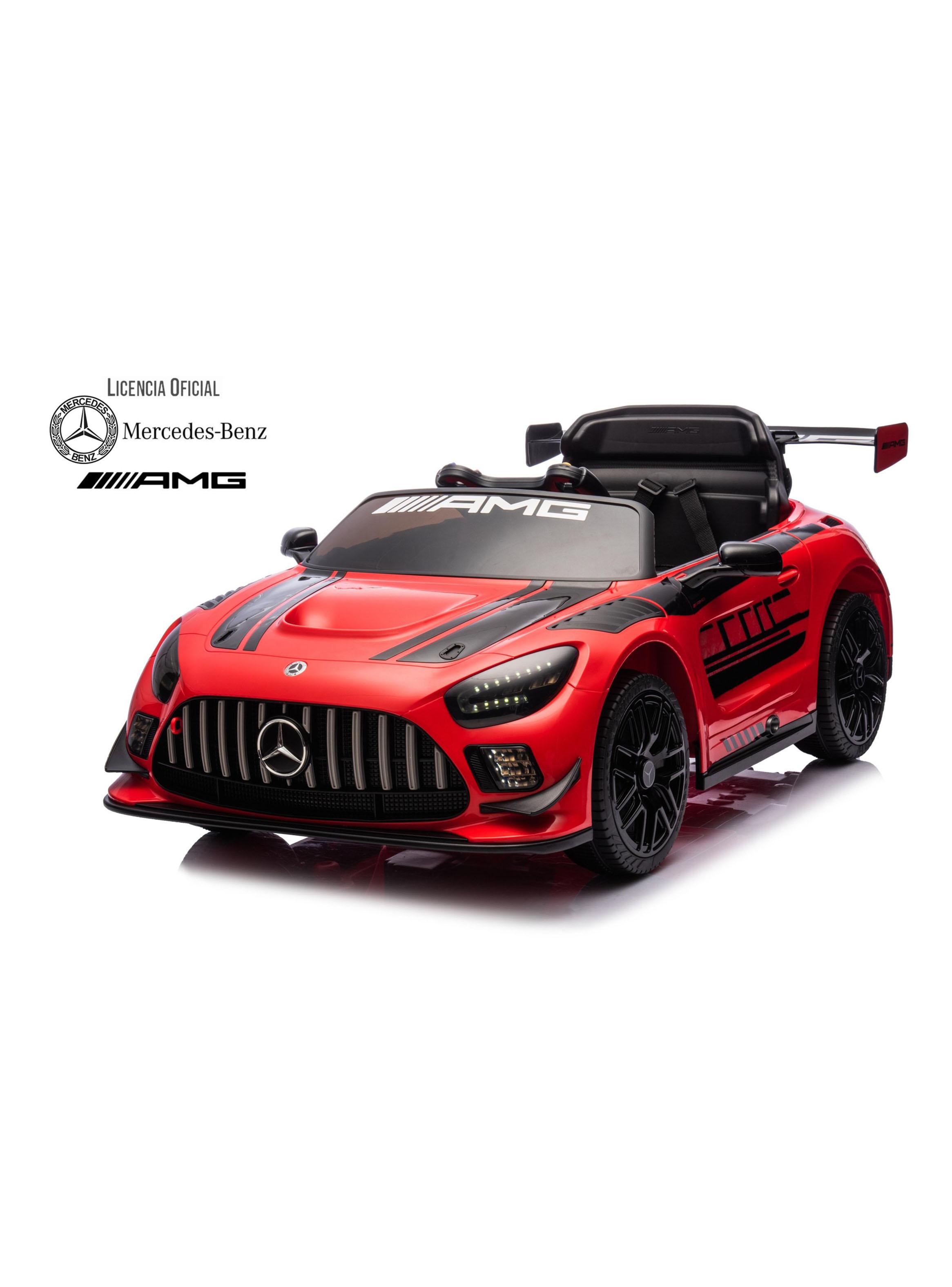 Auto a Batería Orange Racer Mercedes Benz Amg Gt3 12v-2