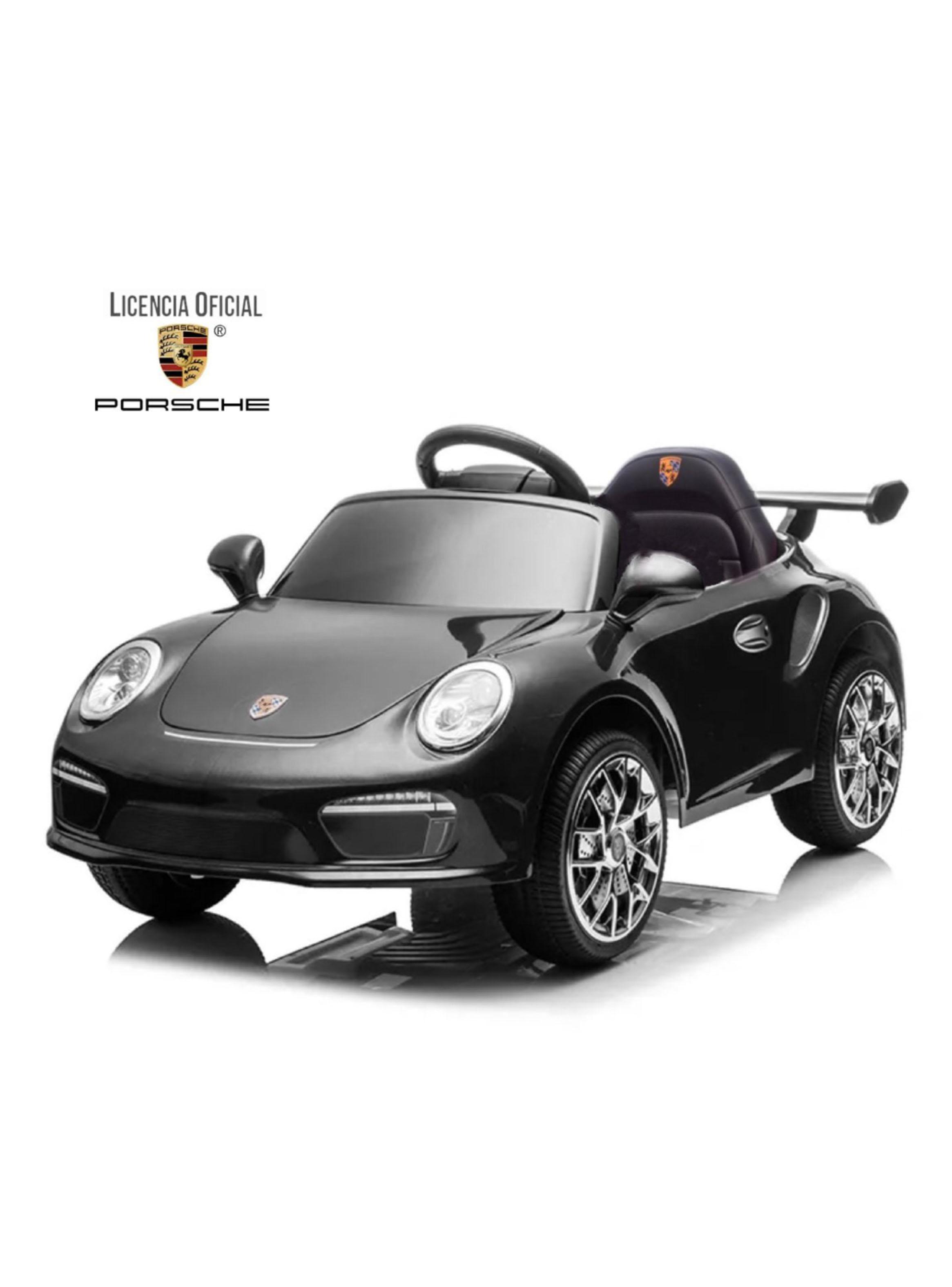 Auto a Batería Porsche 911 Ruf CTR3 12v 2 Motores Negro-2