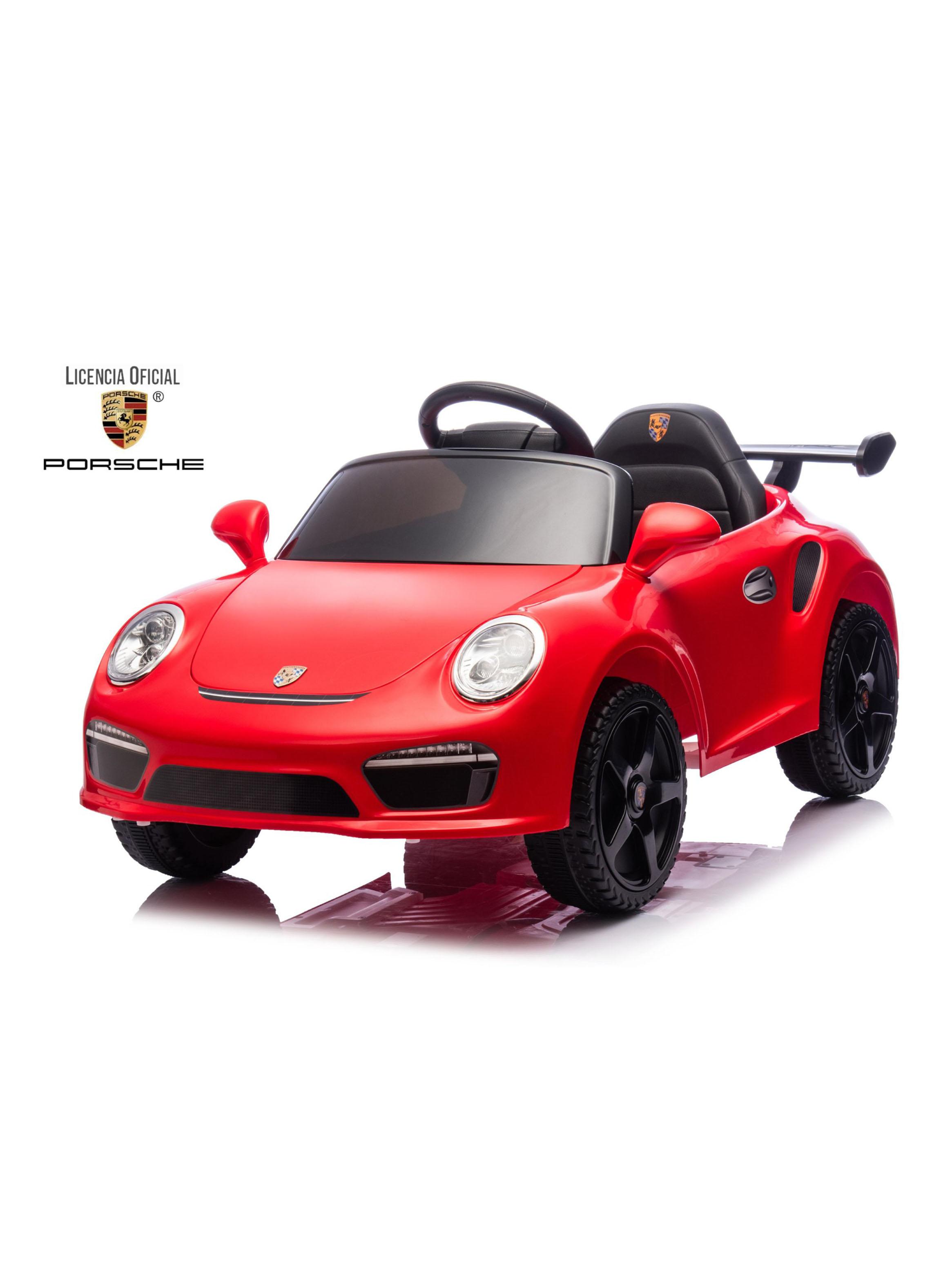 Auto a Batería Porsche 911 Ruf CTR3 12v 2 Motores Rojo-2