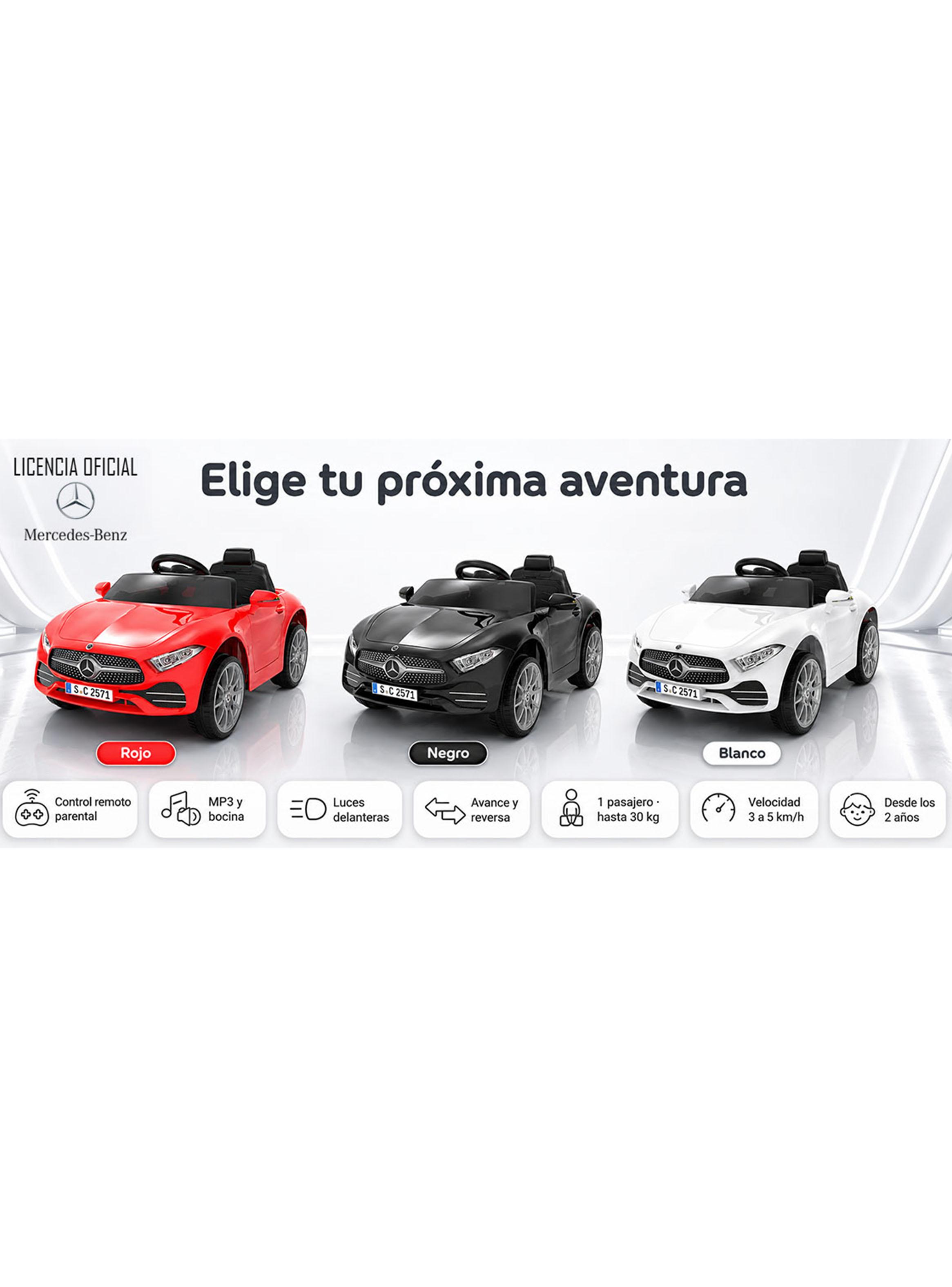 Auto a Batería Mercedes Benz Cls350 12v 2 Motores Negro-3