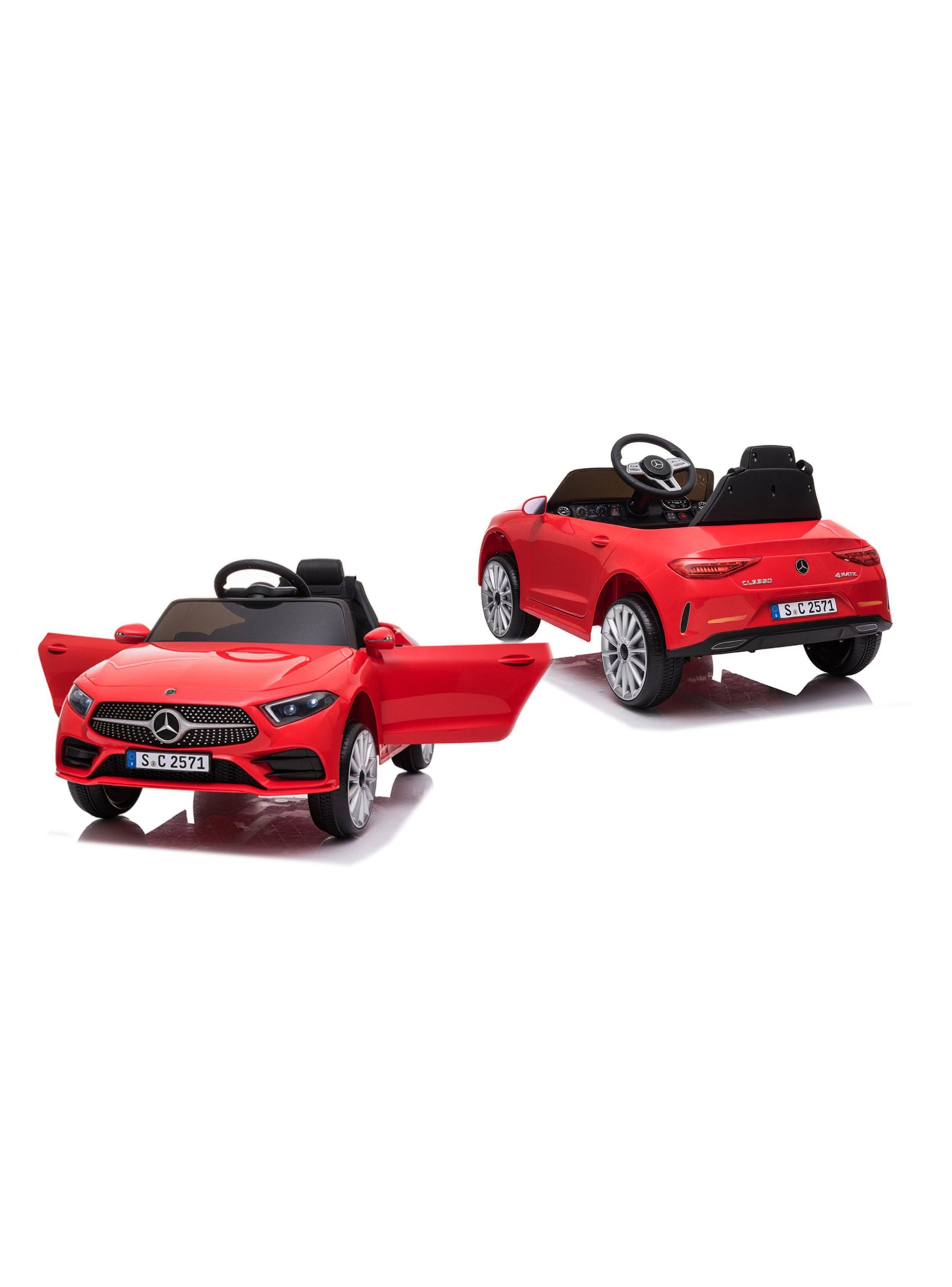 Auto a Batería Mercedes Benz Cls350 12v 2 Motores Rojo-4