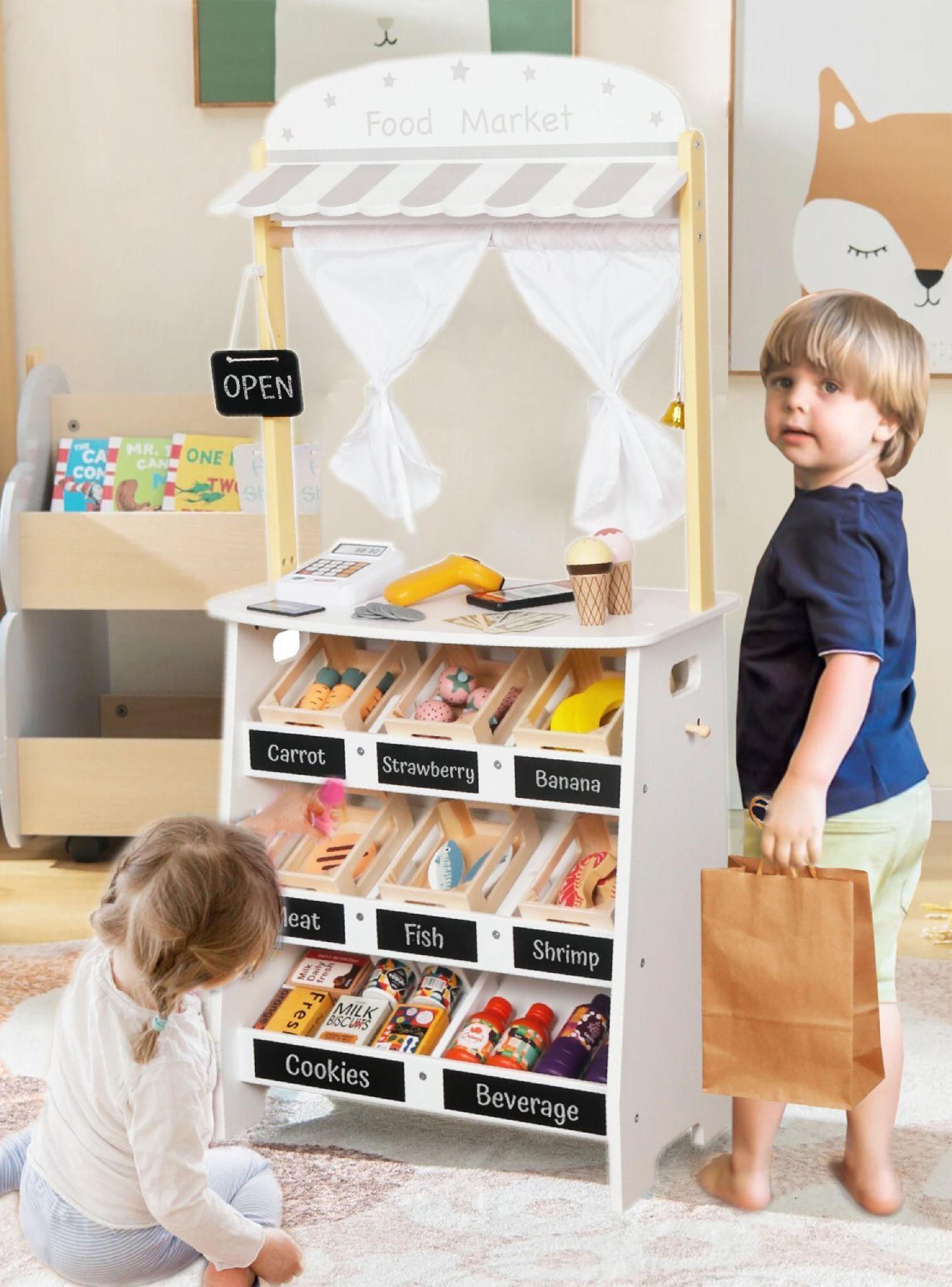 Juguete Mini Hogar Minimarket 2 en 1-4