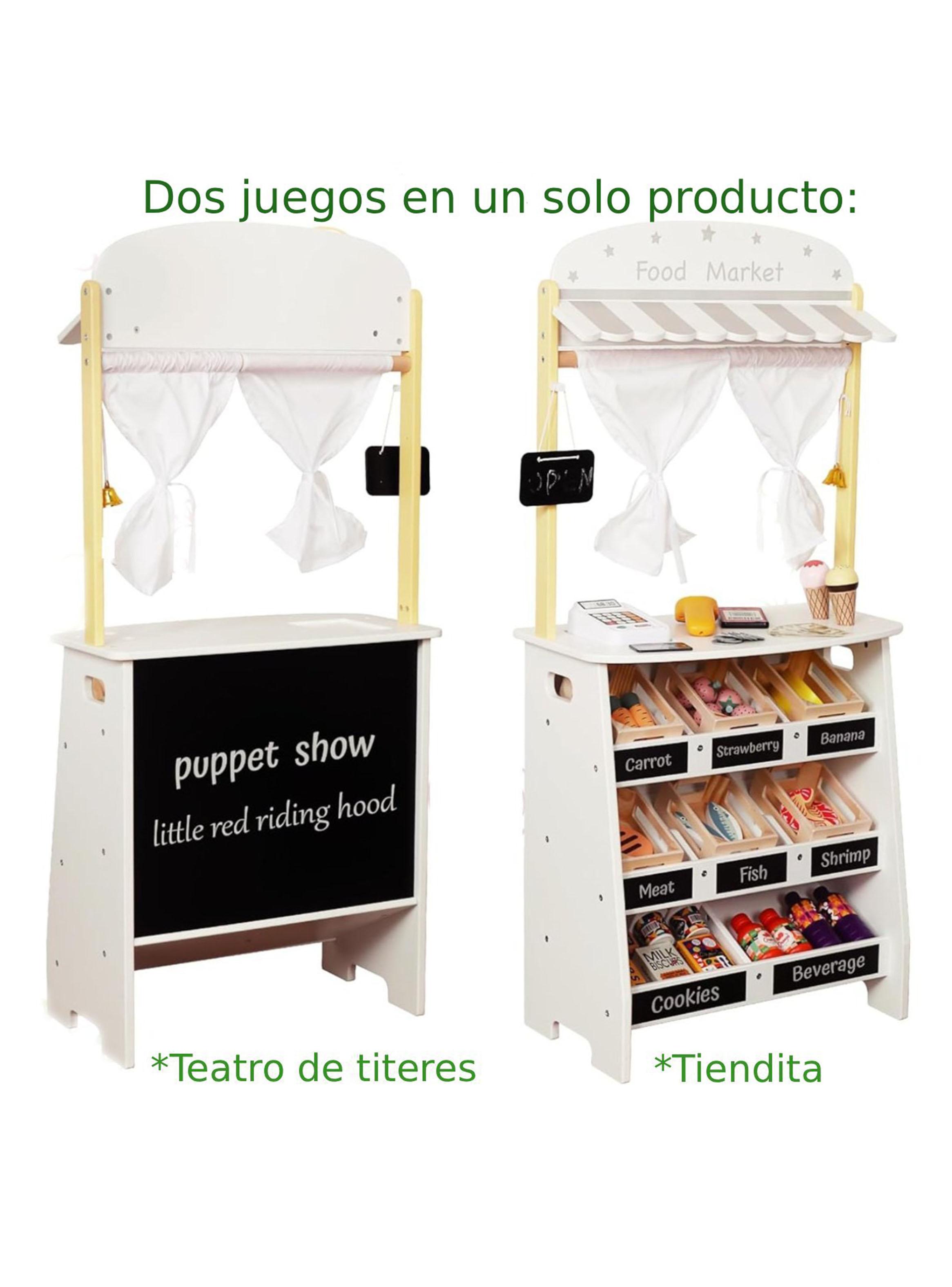 Juguete Mini Hogar Minimarket 2 en 1-3