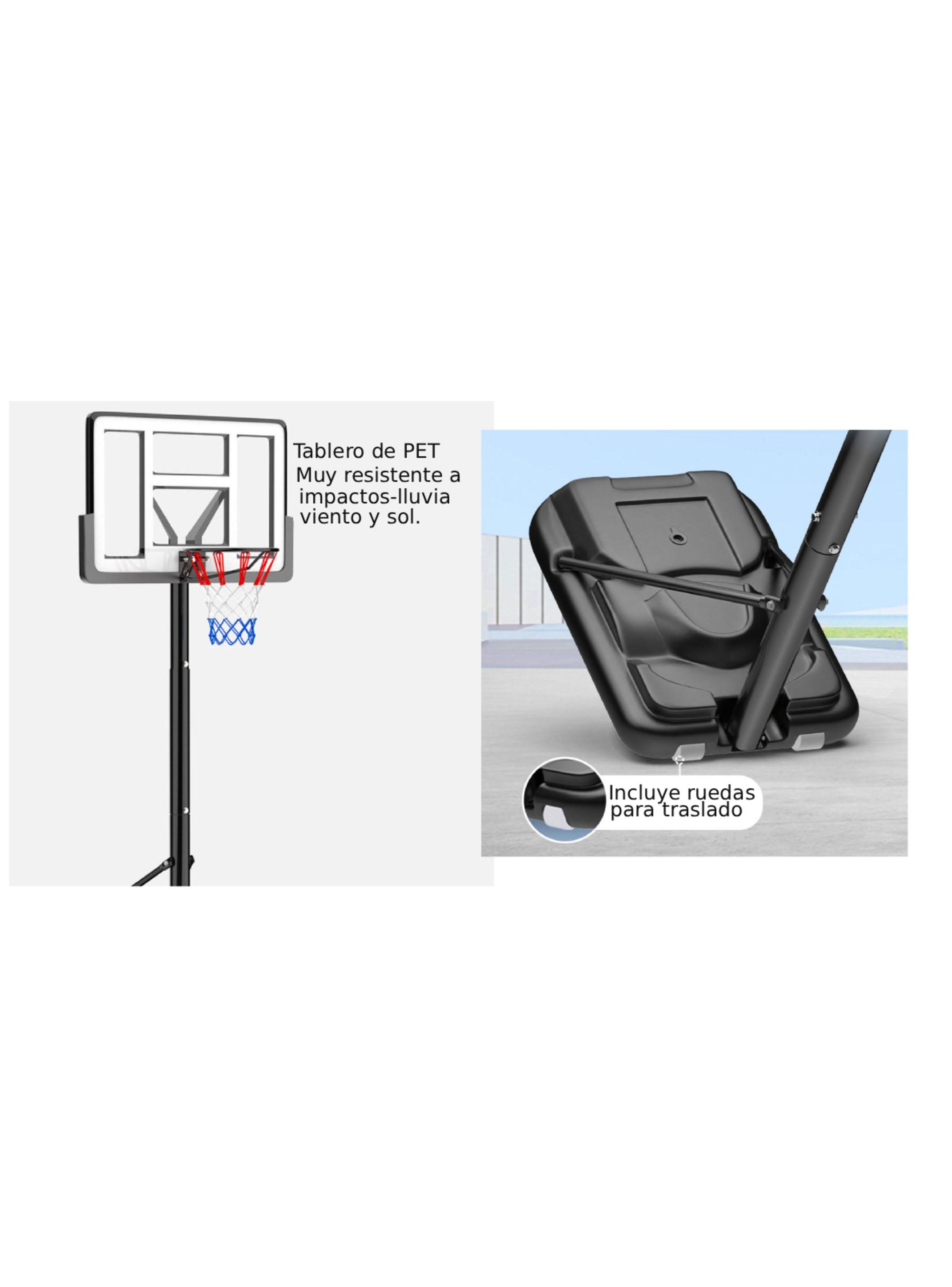 Aro de Básquetbol Ajustable Happy 230 cm-4