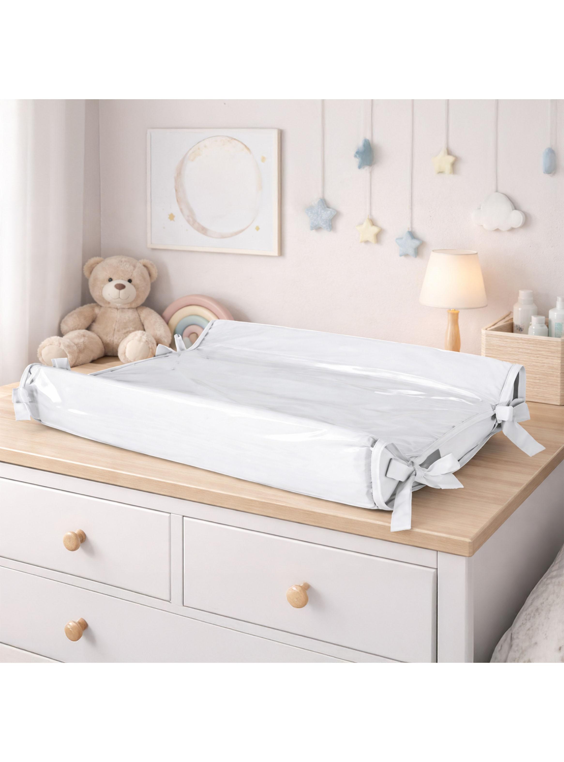 Mudador Anatómico Impermeable Blanco-4