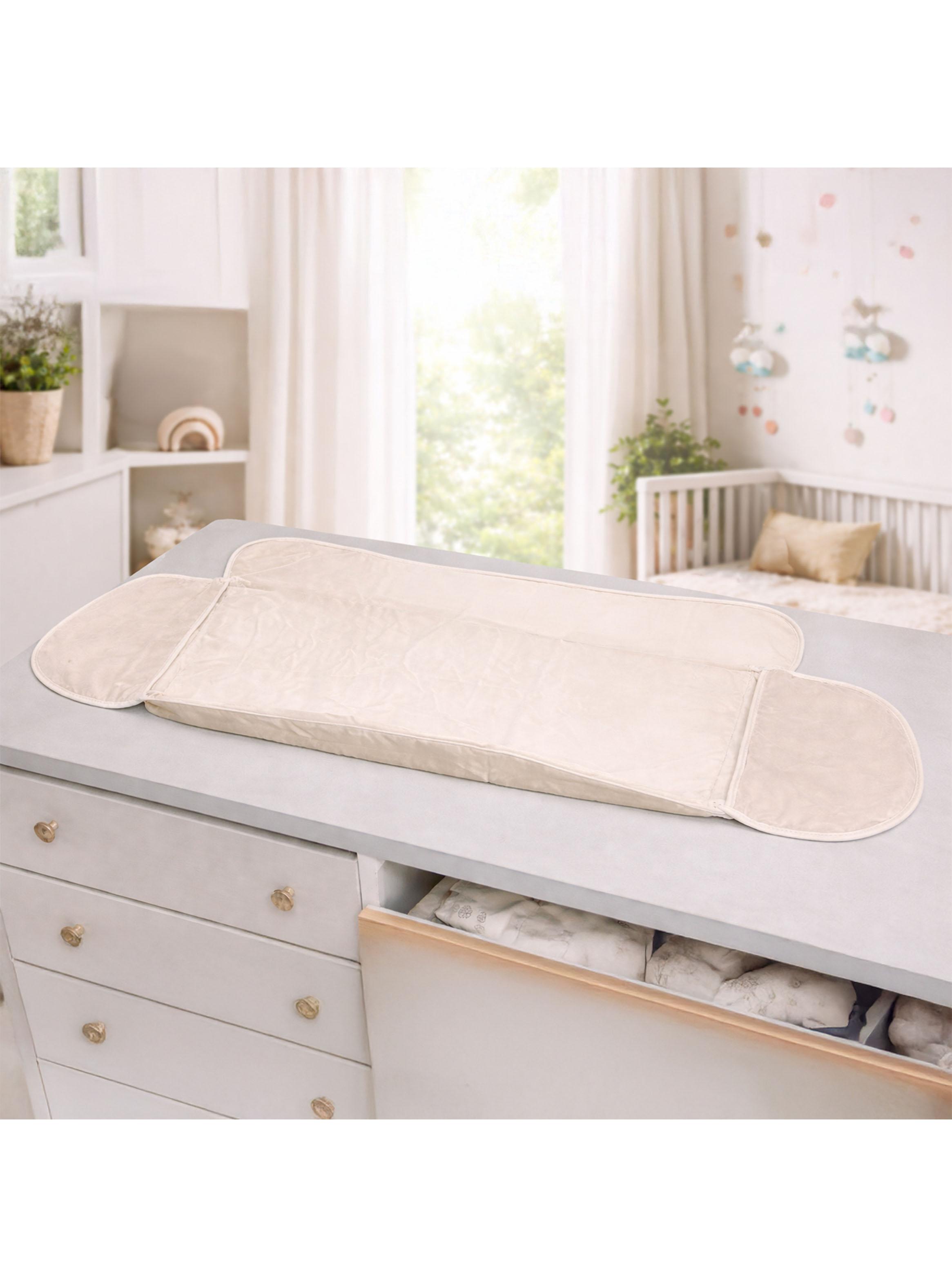 Mudador Portátil Impermeable Beige-3