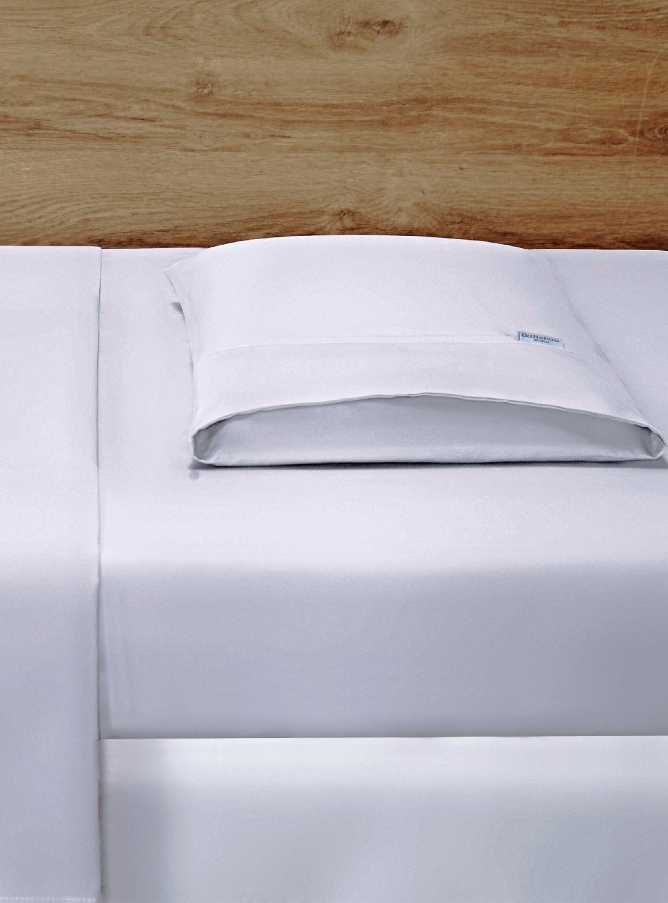 Juego de Sábanas Cuna Blanco Algodón-5