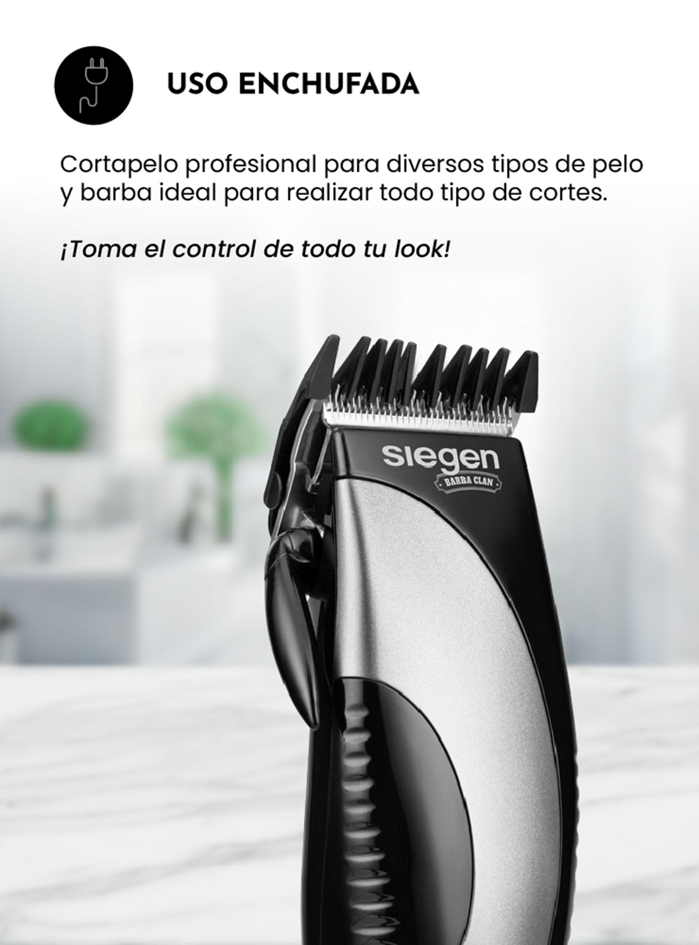 Cortapelos Clipper SG-8200C01 + Accesorios + 7 Peines-2