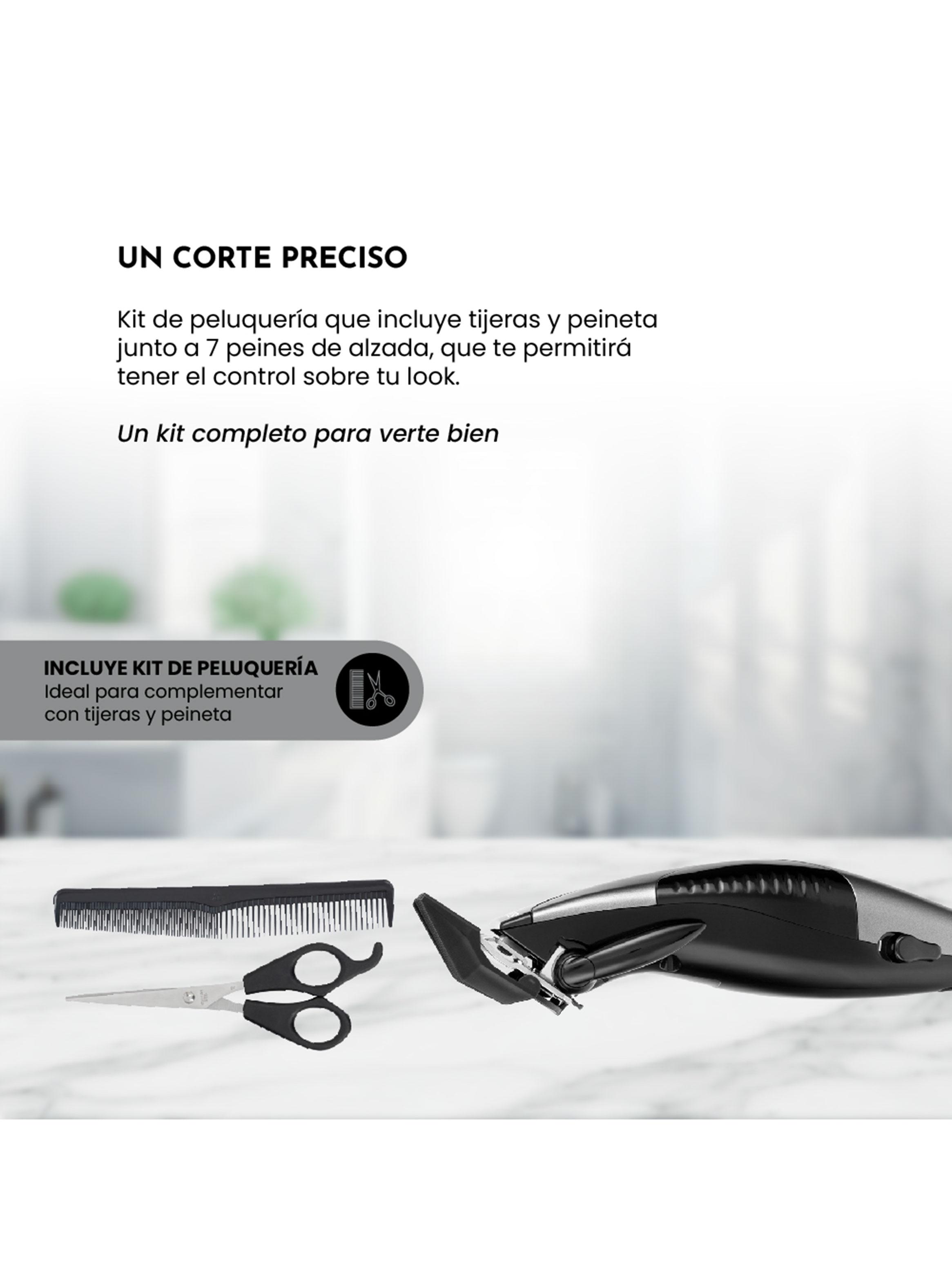 Cortapelos Clipper SG-8200C01 + Accesorios + 7 Peines-3