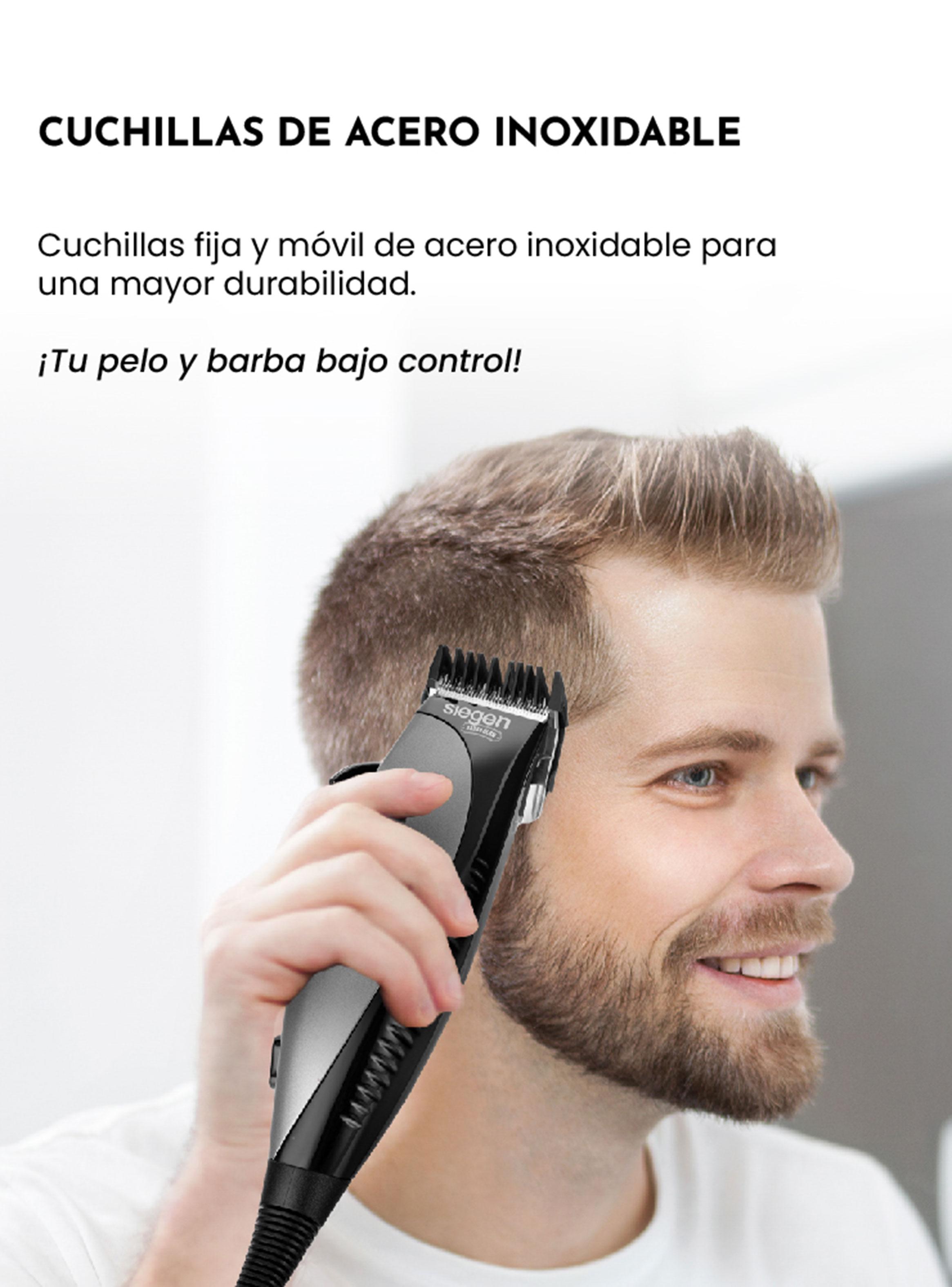 Cortapelos Clipper SG-8200C01 + Accesorios + 7 Peines-5
