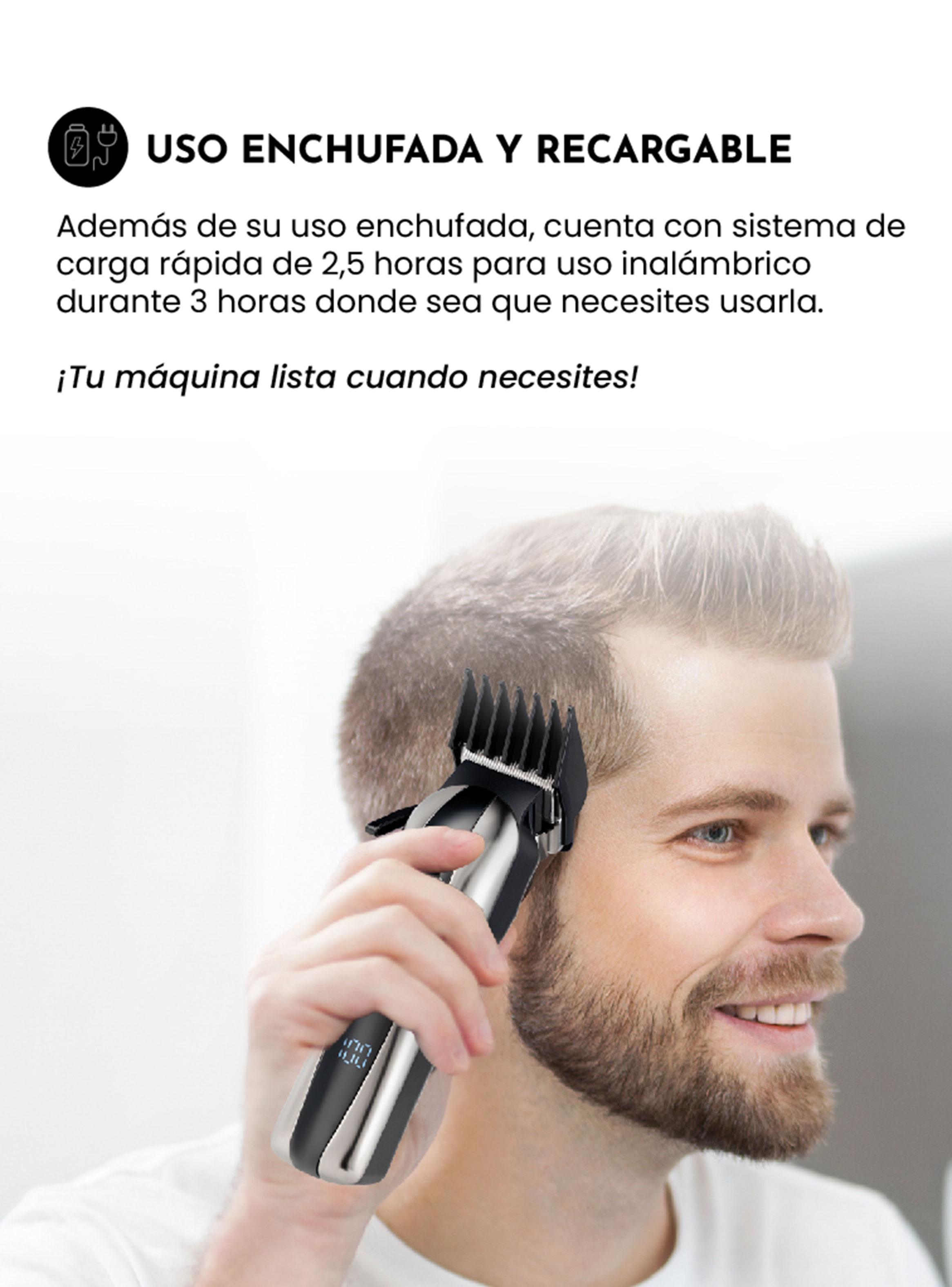 Cortapelos Clipper SG-8620 + 8 Peines-5