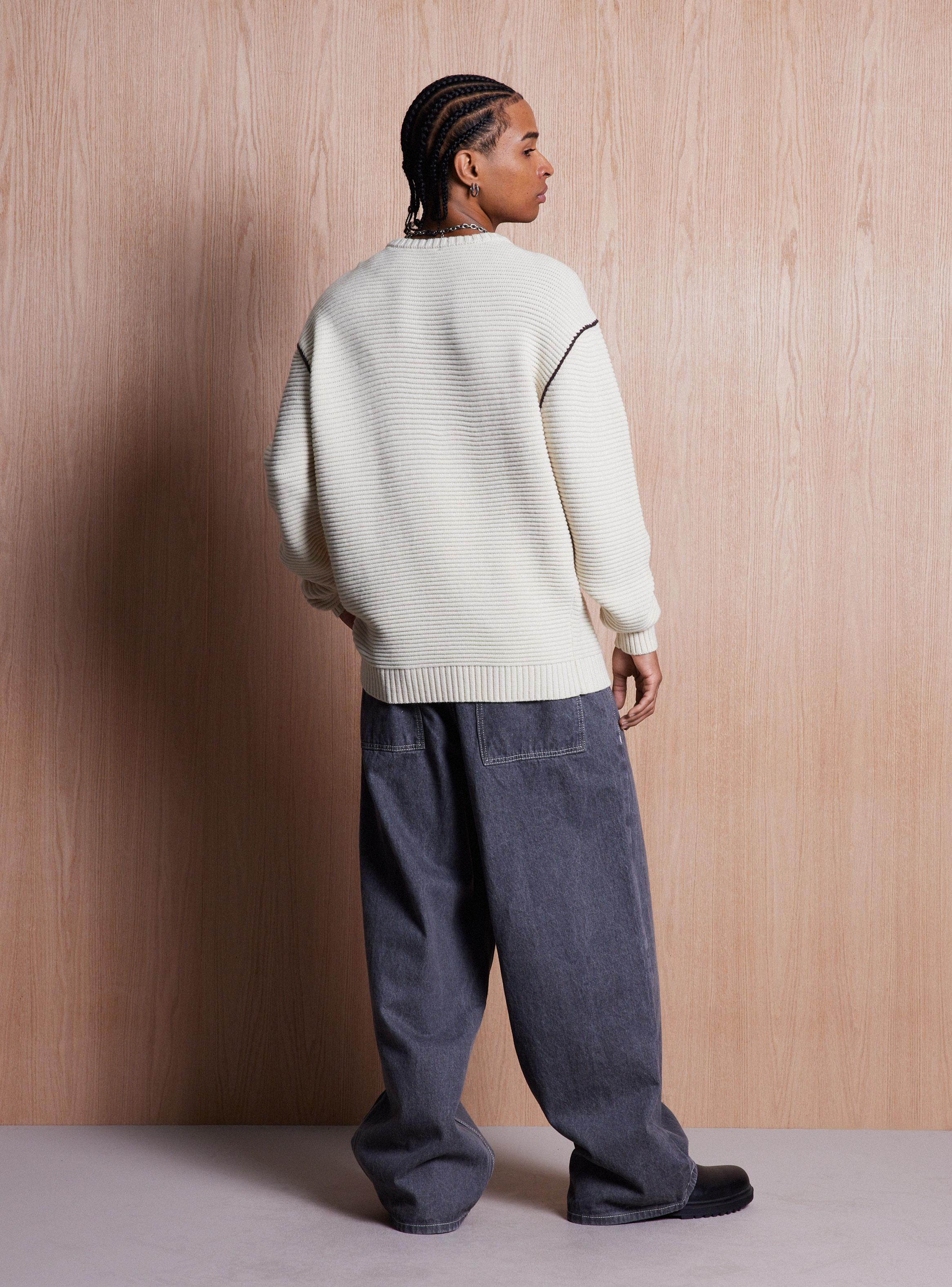 Sweater Costuras en Contraste-5